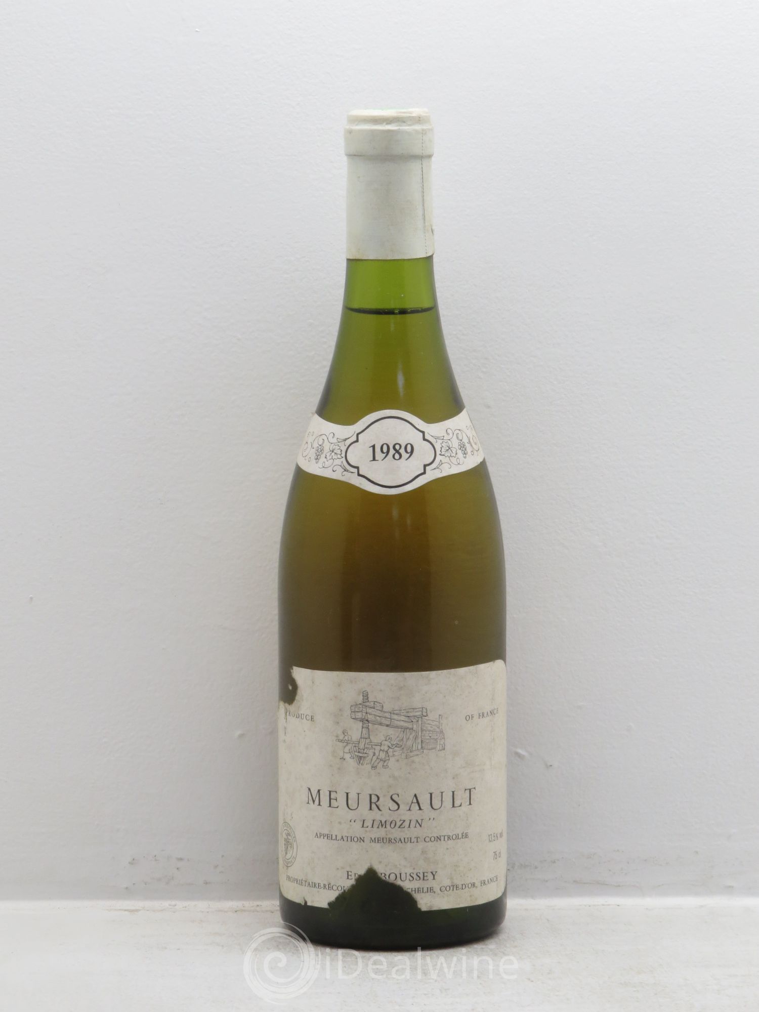 Meursault Limozin - Eric Boussey 1989 - Posten von 6 Flaschen - 0