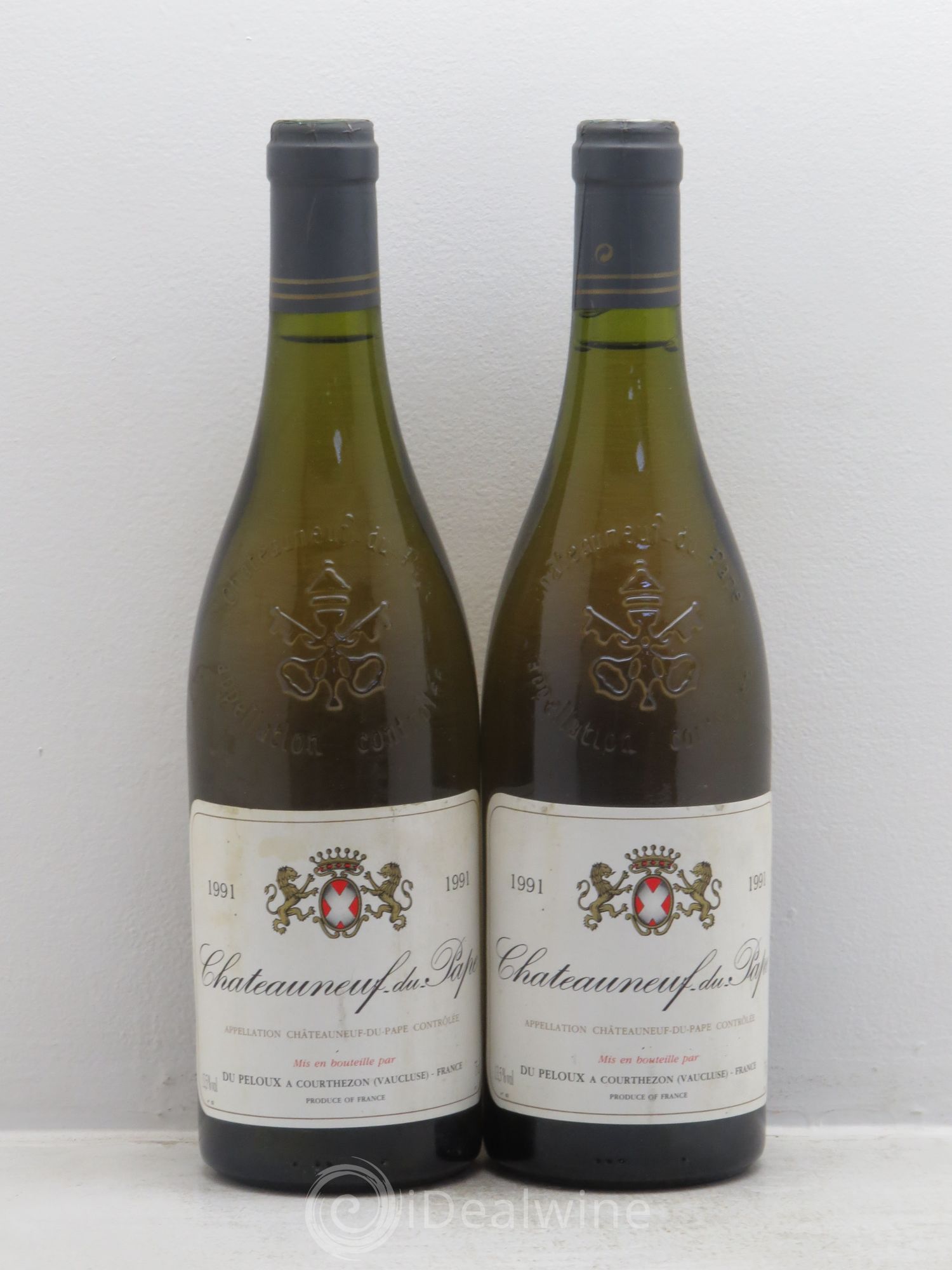 Châteauneuf-du-Pape Domaine du Peloux 1991 - Posten von 2 Flaschen - 0