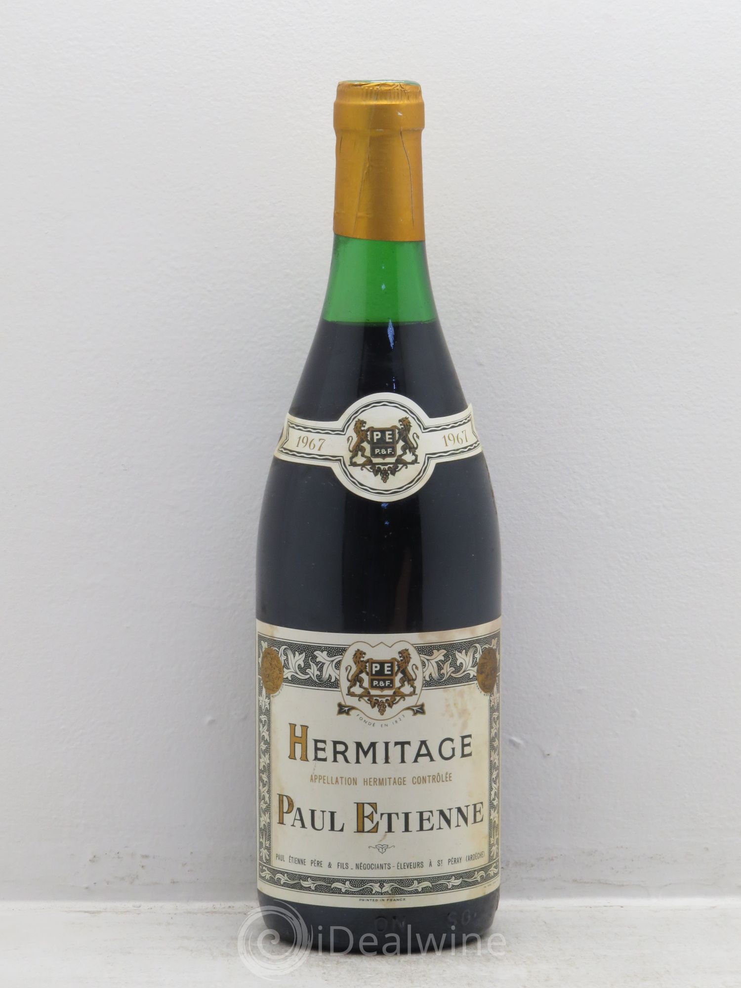 Hermitage 1967 - Lot de 1 bouteille - 0