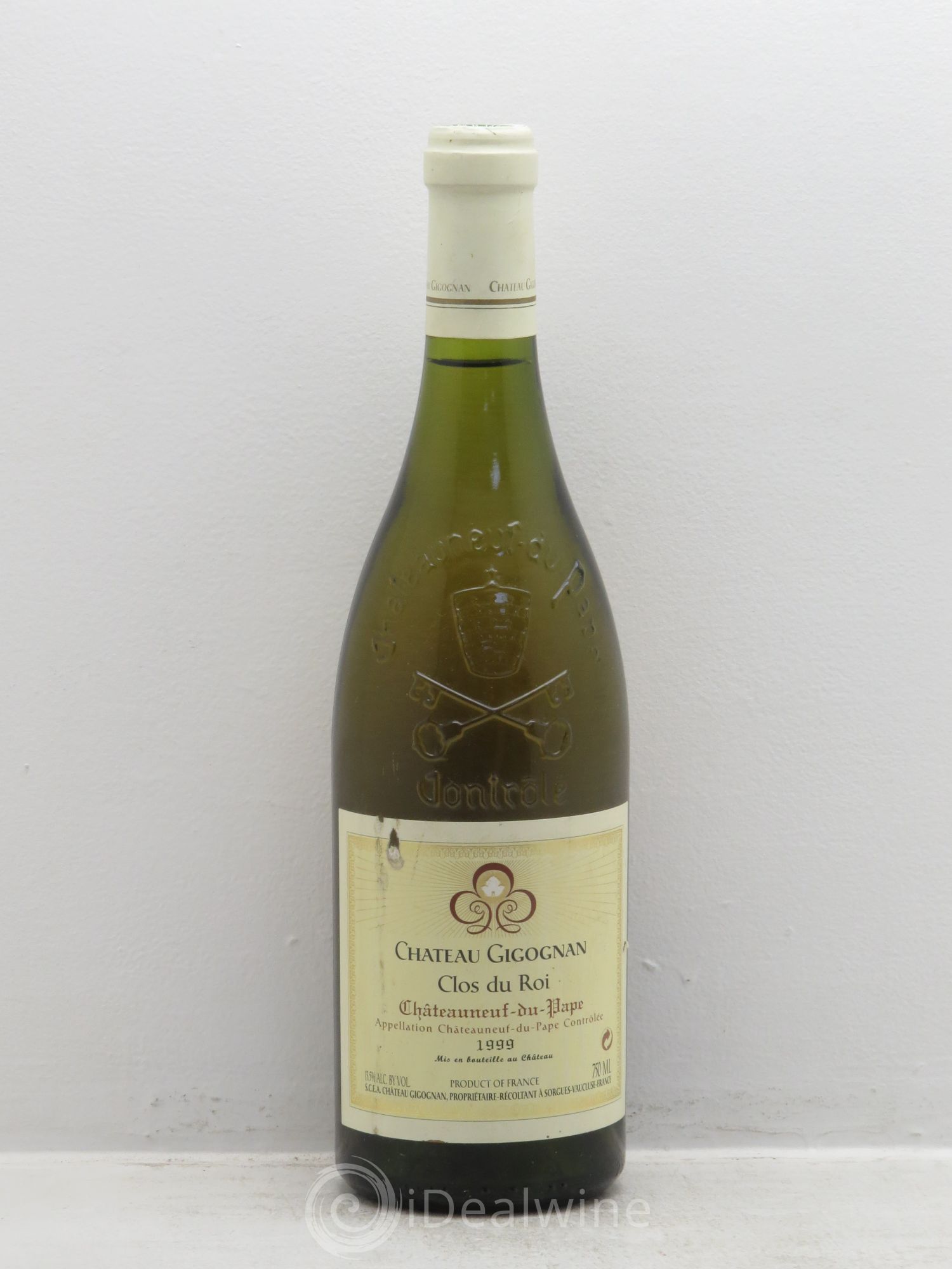 Châteauneuf-du-Pape Clos du Roi Gigognan 1999 - Posten von 1 Flasche - 0