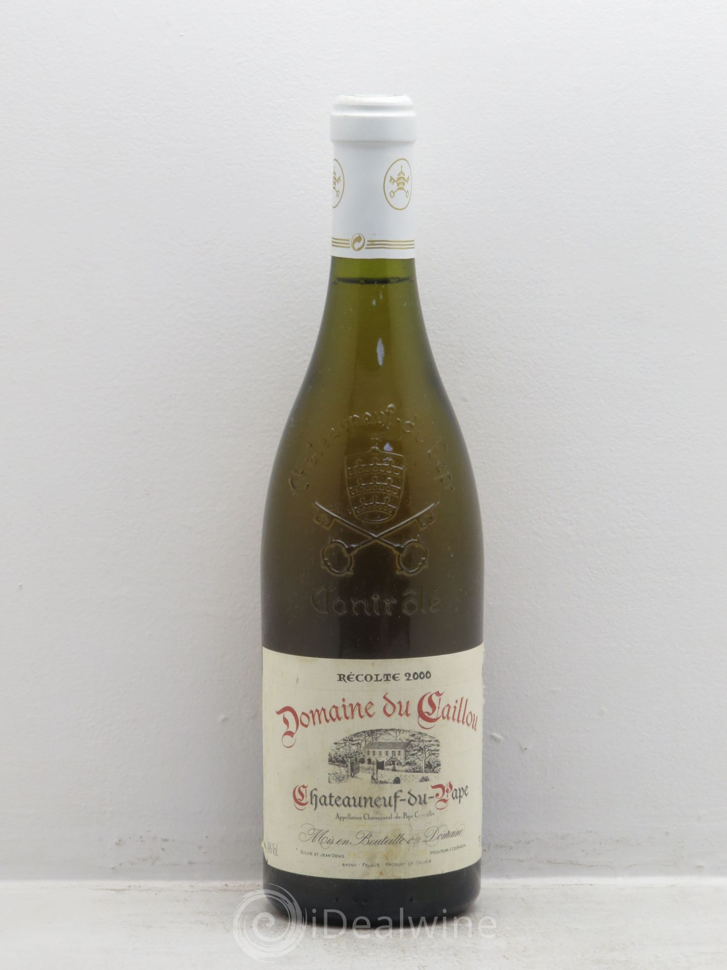 Châteauneuf-du-Pape Clos du Caillou 2000 - Posten von 1 Flasche - 0
