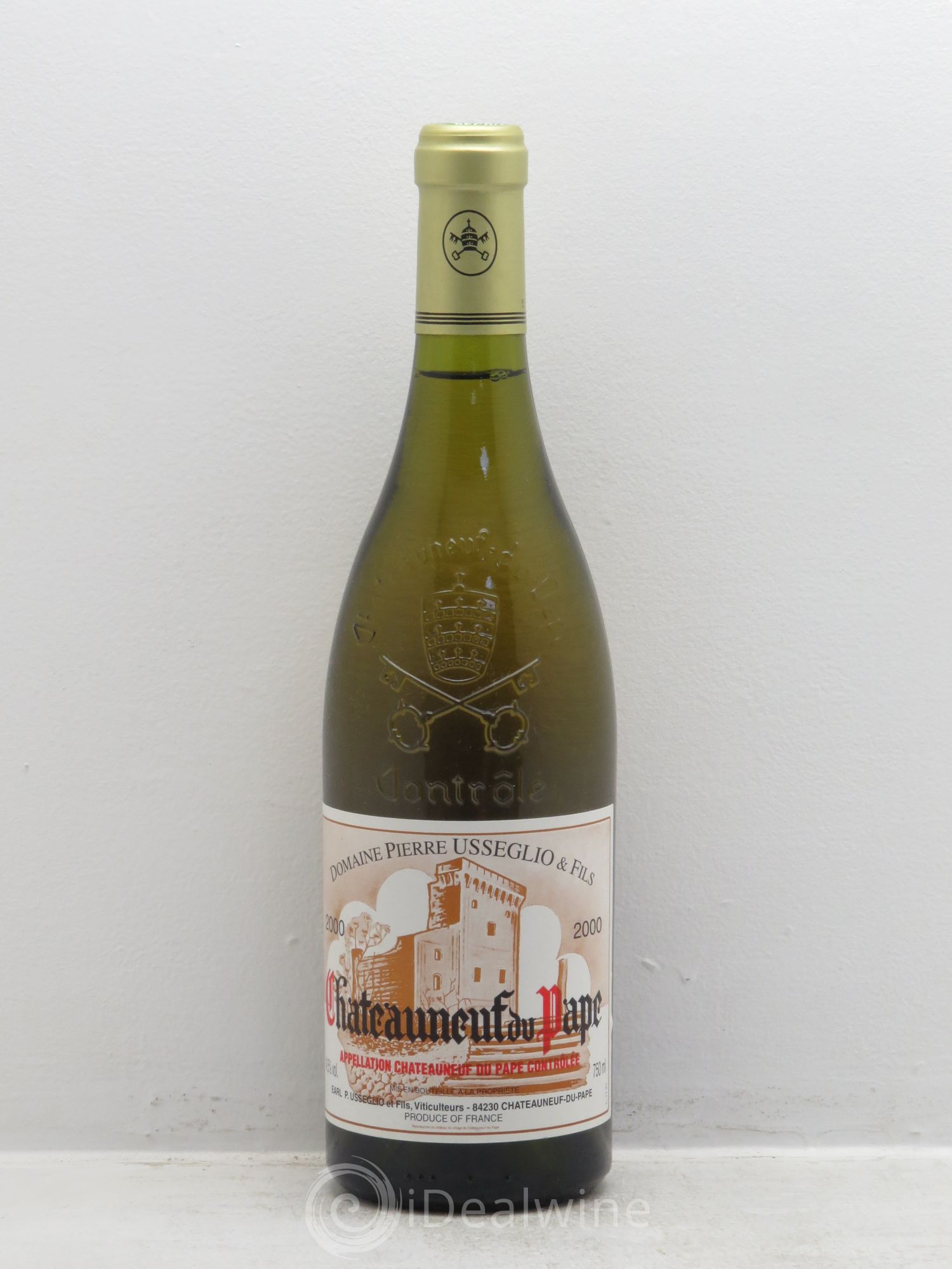 Châteauneuf-du-Pape Pierre Usseglio (Domaine) Jean-Pierre & Thierry Usseglio 2000 - Lot de 1 bouteille - 0