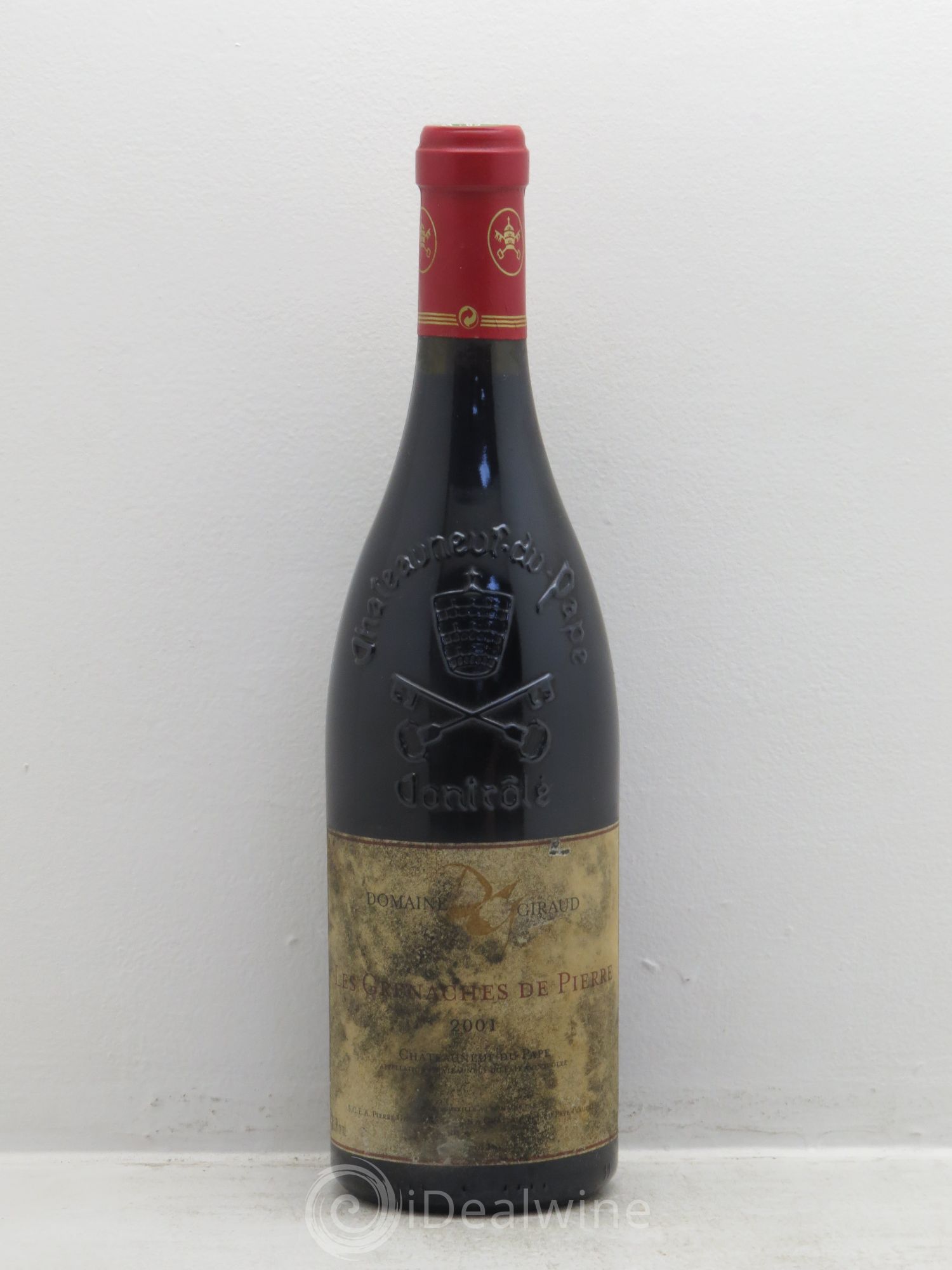 Châteauneuf-du-Pape Les Grenaches De Pierre Giraud (Domaine) 2001 - Lot de 1 bouteille - 0