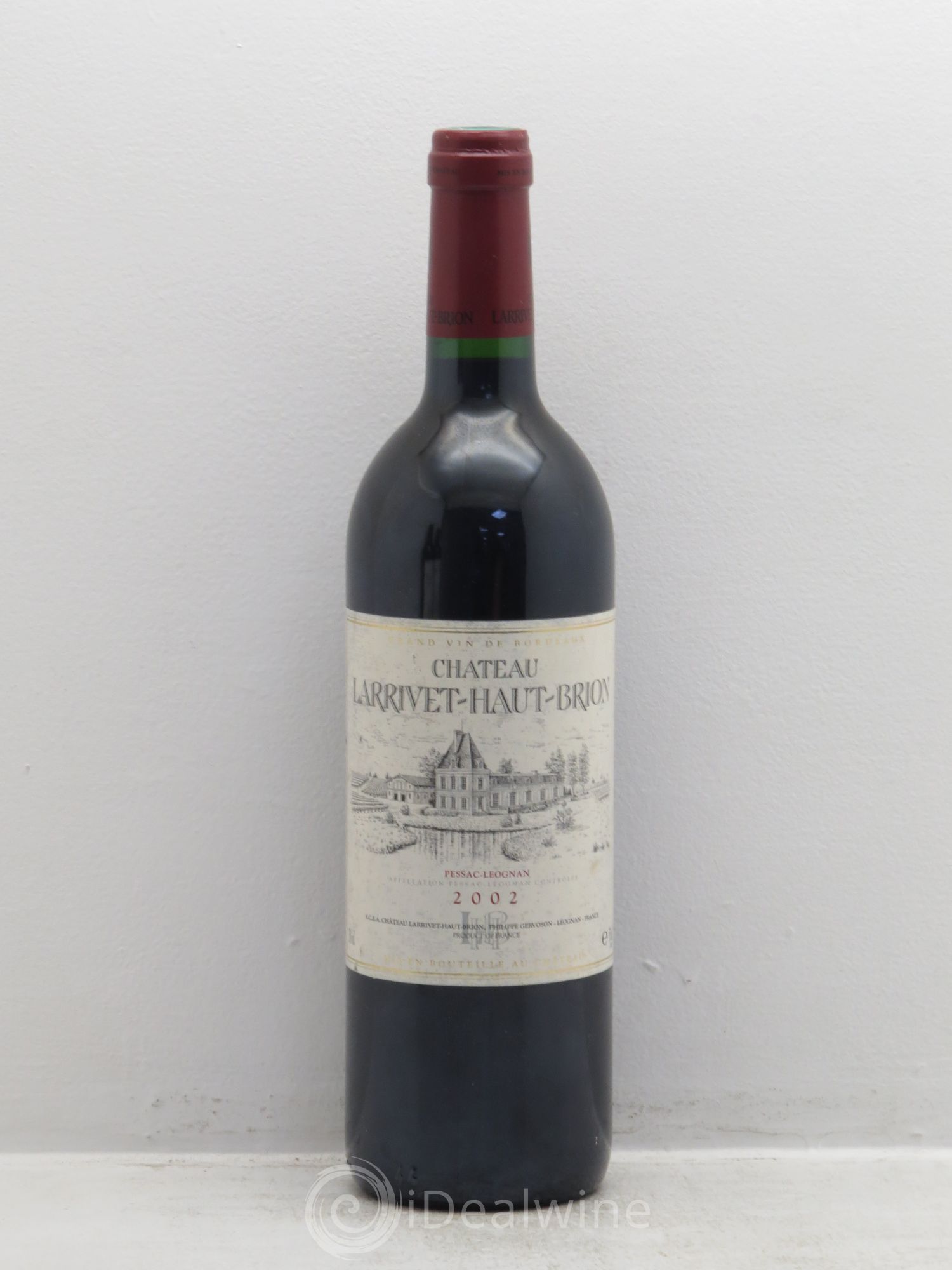 Château Larrivet Haut-Brion 2002 - Lot de 6 bouteilles - 0