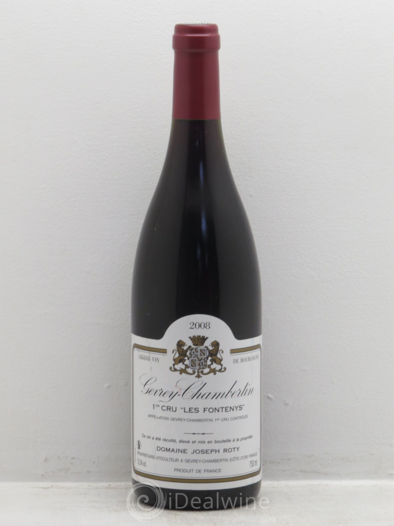 Gevrey-Chambertin 1er Cru Les Fontenys Joseph Roty (Domaine) 2008 - Lot de 1 bouteille - 0
