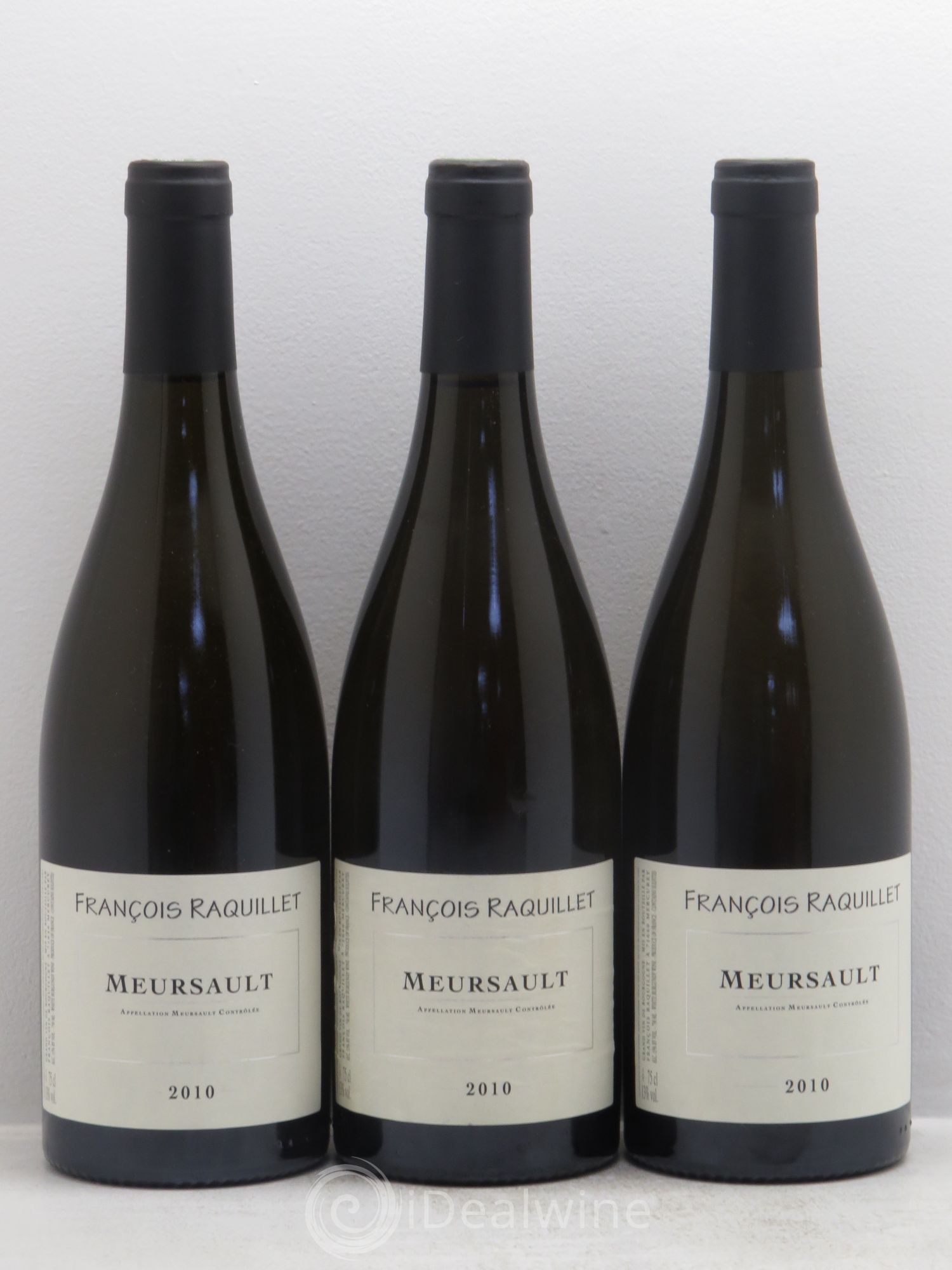 Meursault F.Raquillet 2010 - Posten von 3 Flaschen - 0