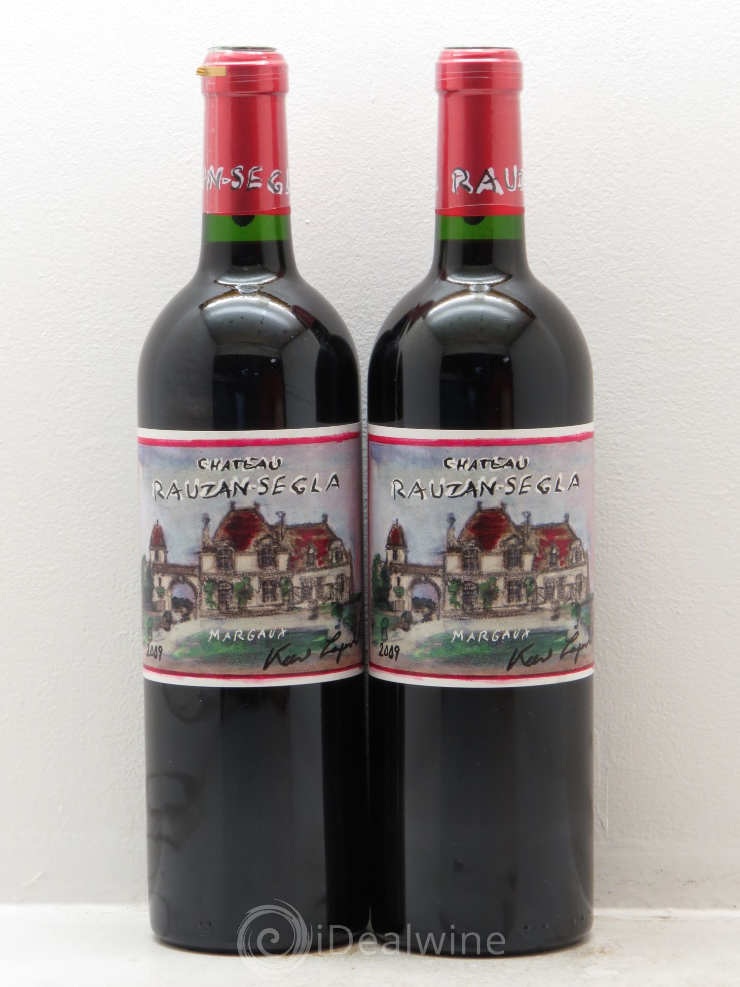 Château Rauzan Ségla Grand Cru Classé 2009 - Lot de 2 bouteilles - 0