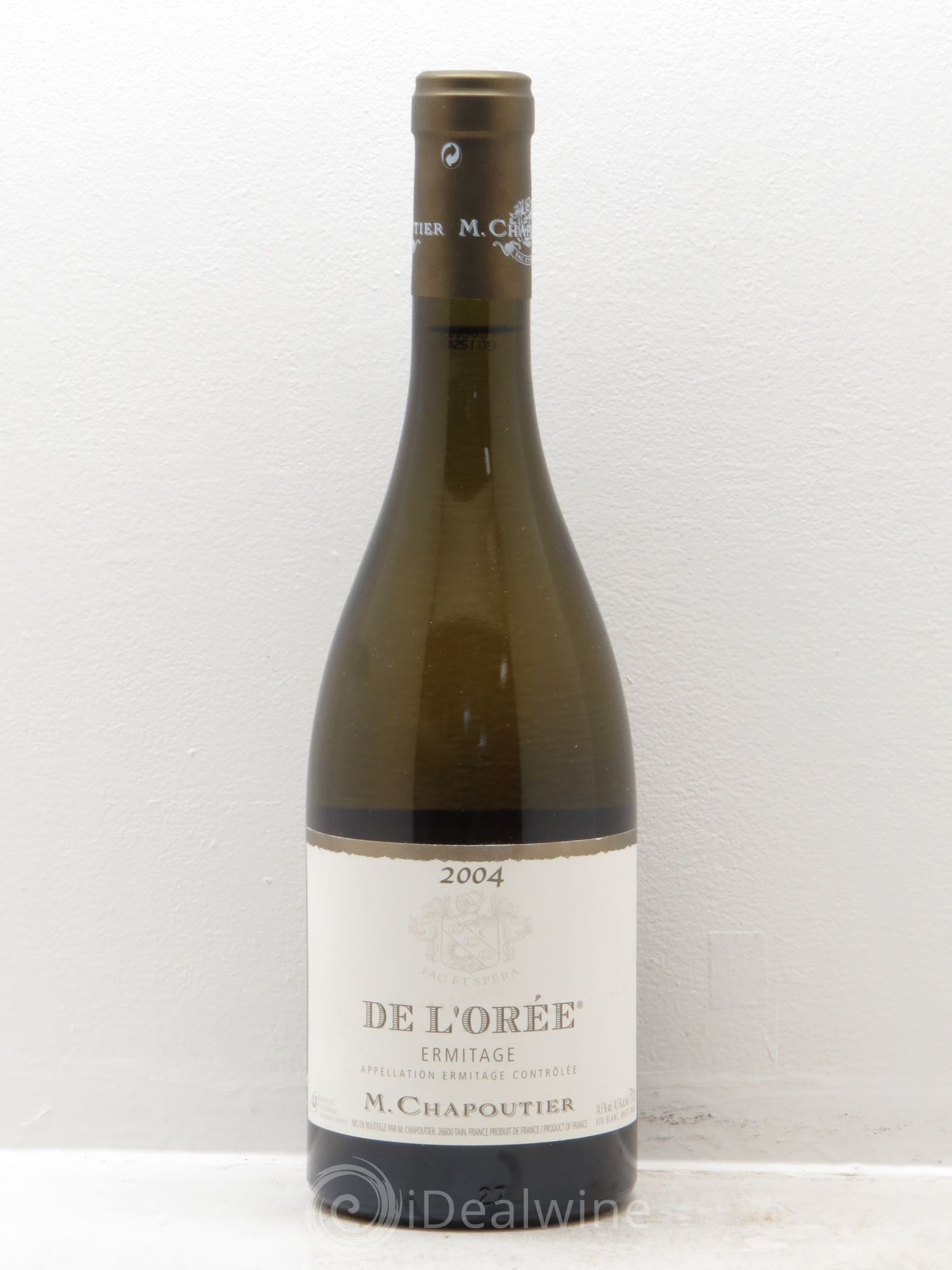Hermitage Ermitage de l'Orée Chapoutier 2004 - Lot de 1 bouteille - 0