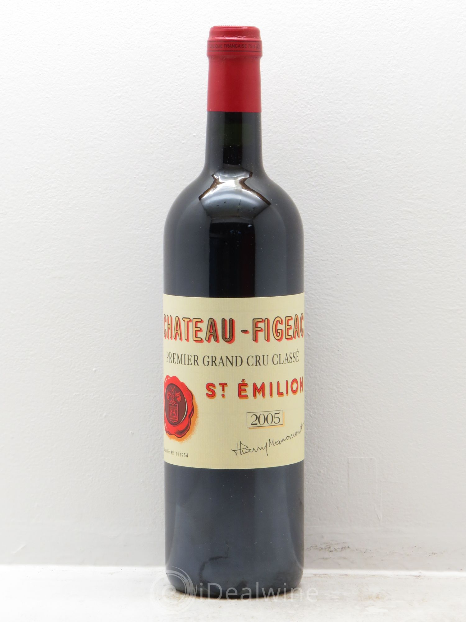 Château Figeac 1er Grand Cru Classé A 2005 - Lot de 6 bouteilles - 0
