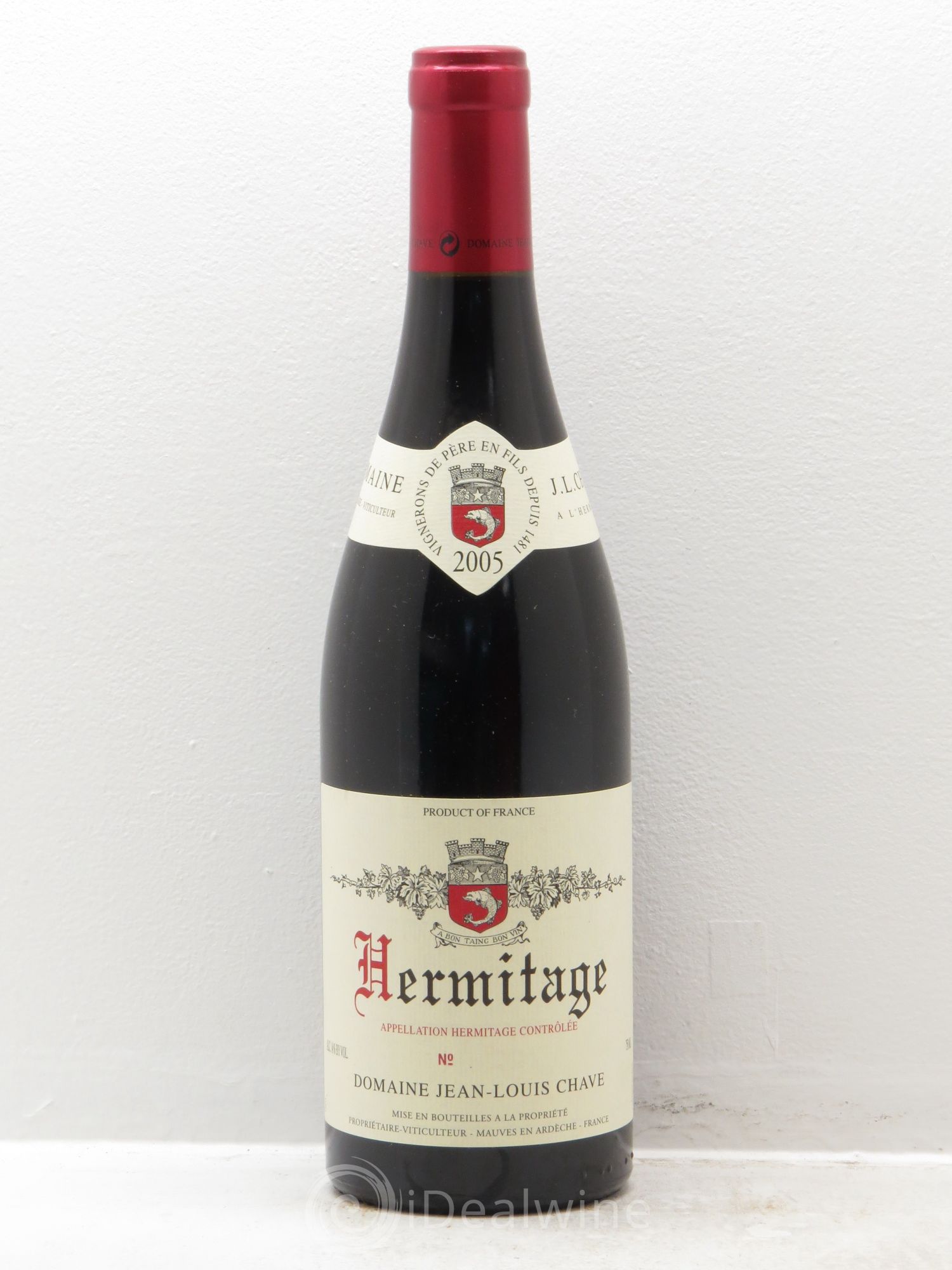 Hermitage Jean-Louis Chave 2005 - Lot de 1 bouteille - 0