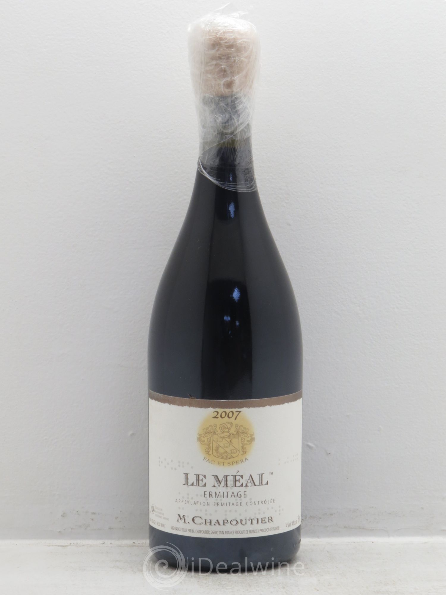 Hermitage Ermitage Le Méal Chapoutier 2007 - Lot de 1 bouteille - 0