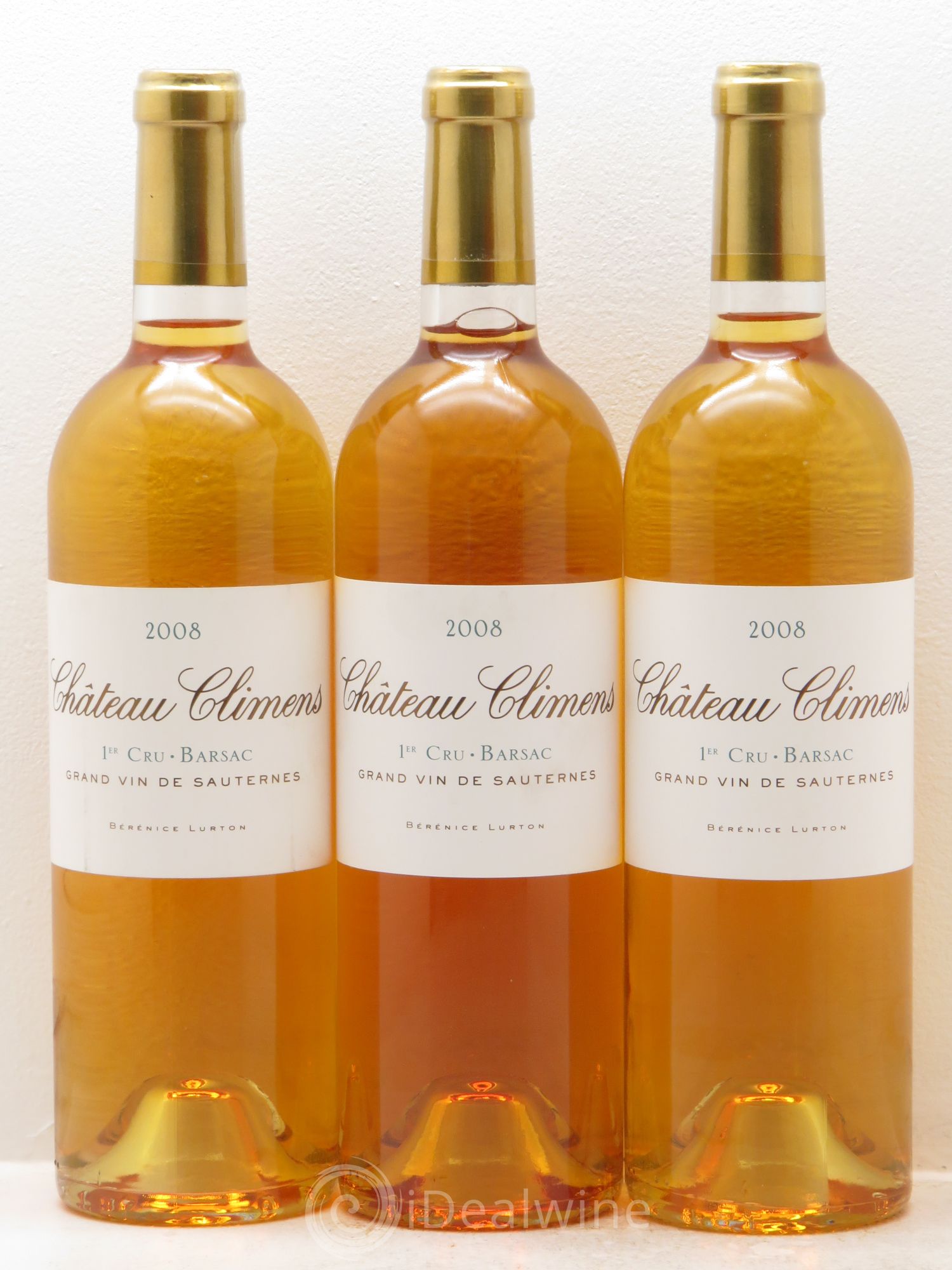 Château Climens 1er Grand Cru Classé 2008 - Lotto di 3 bottiglie - 0