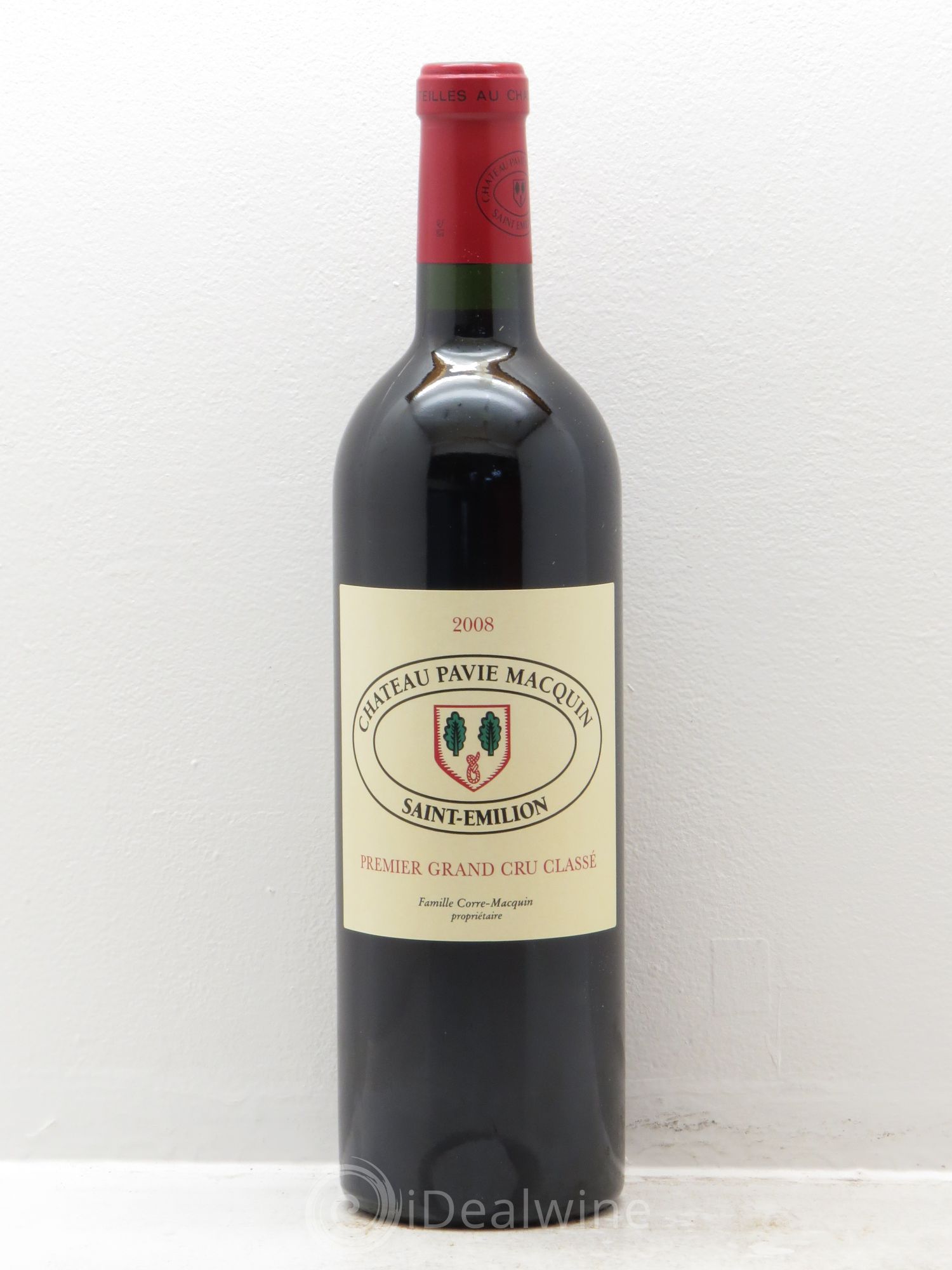 Château Pavie Macquin 1er Grand Cru Classé B 2008 - Lot de 6 bouteilles - 0