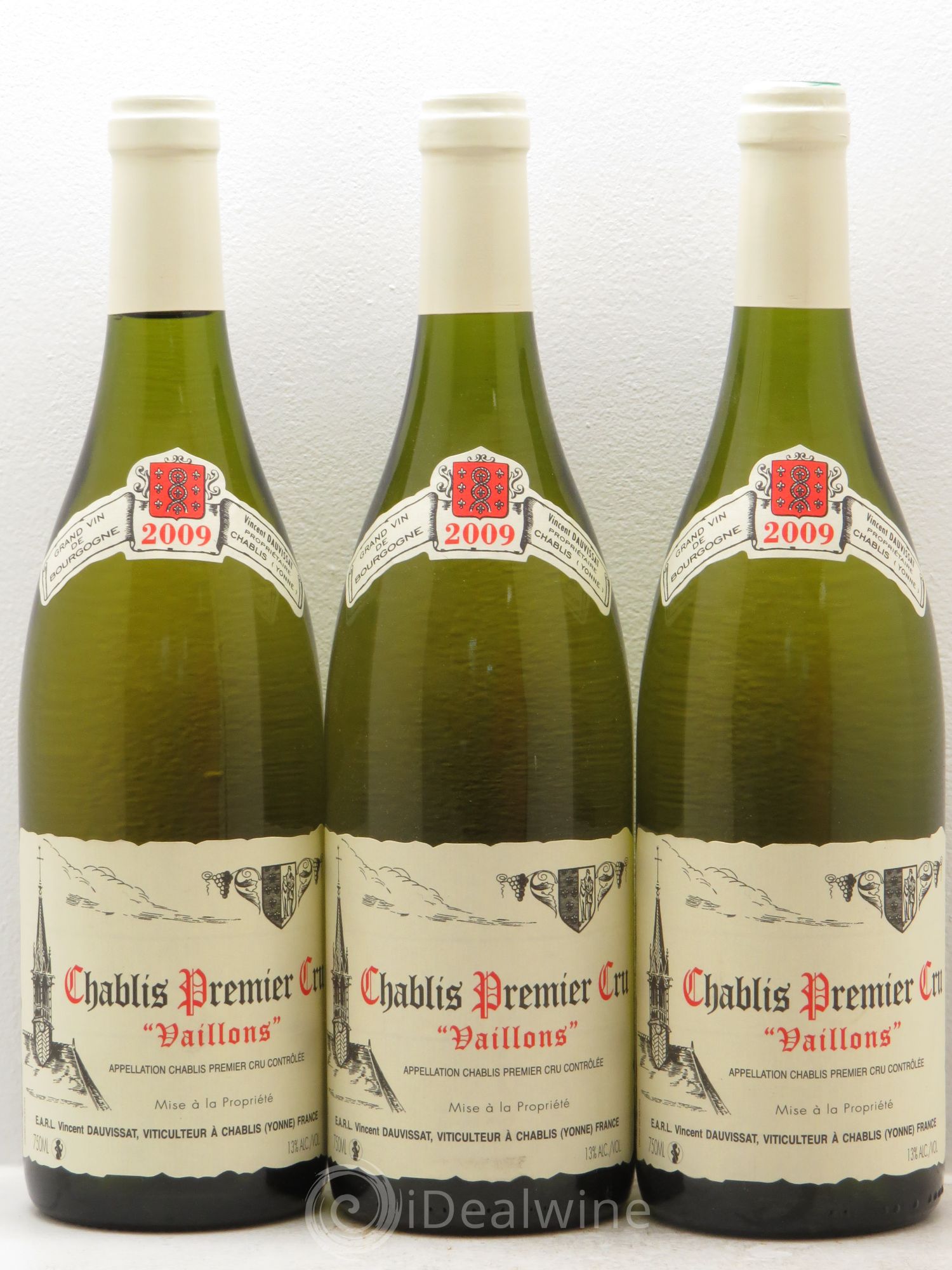 Chablis 1er Cru La Forest Vincent Dauvissat (Domaine) 2009 - Lot de 3 bouteilles - 0