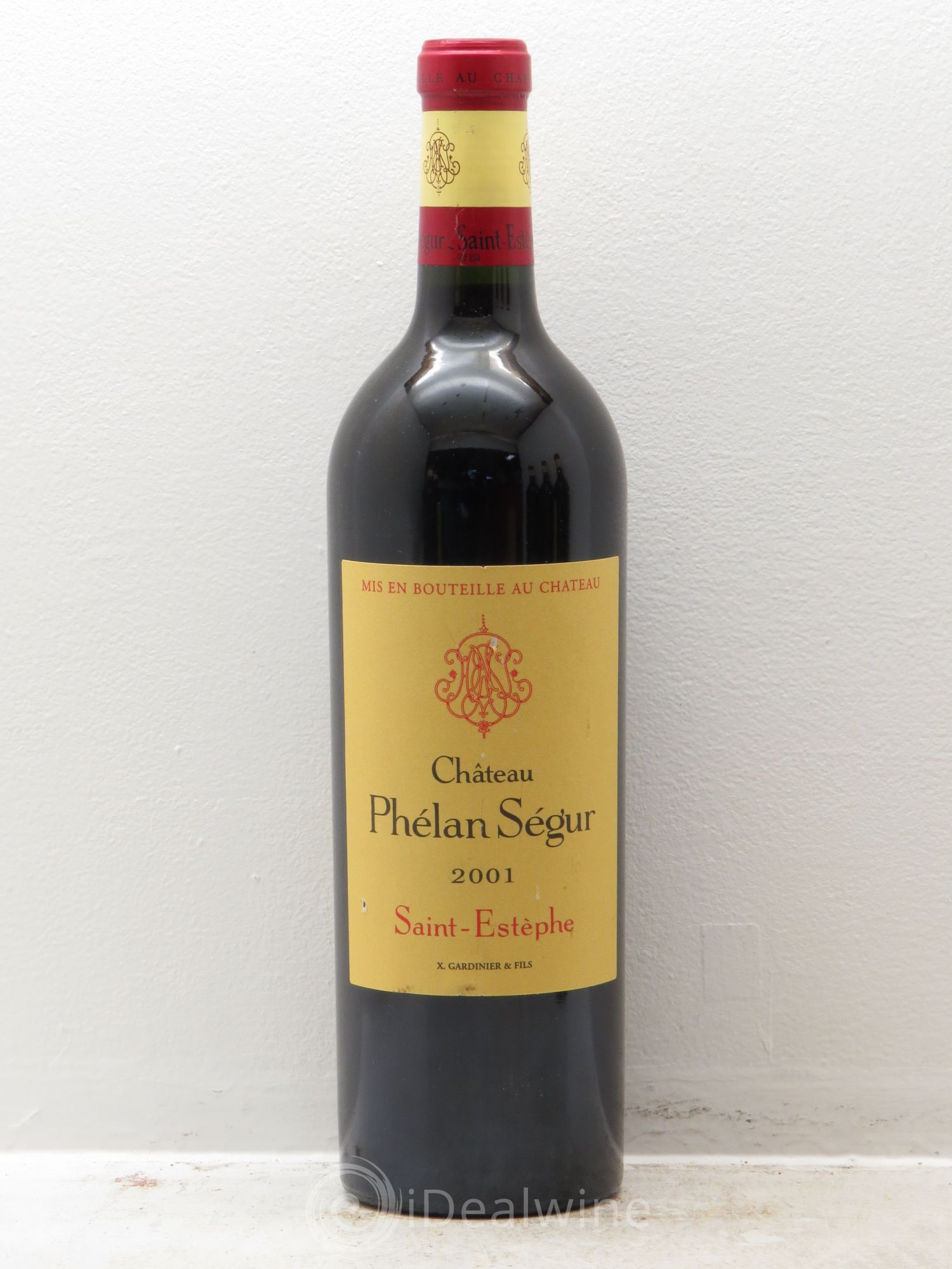Château Phélan Ségur 2001 - Lot de 6 bouteilles - 0