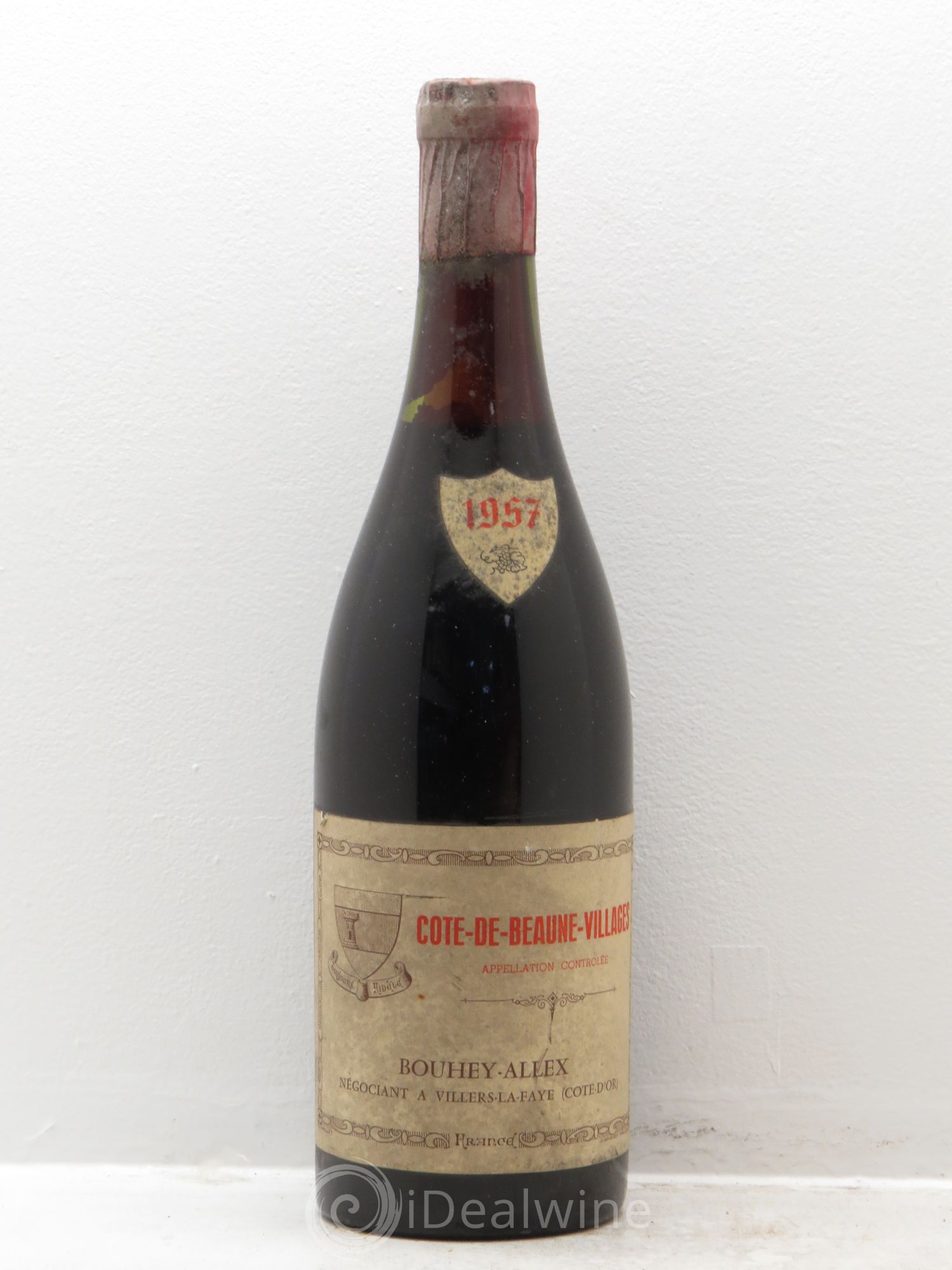 Côte de Beaune-Villages Bouhey Allex 1957 - Lot de 1 bouteille - 0
