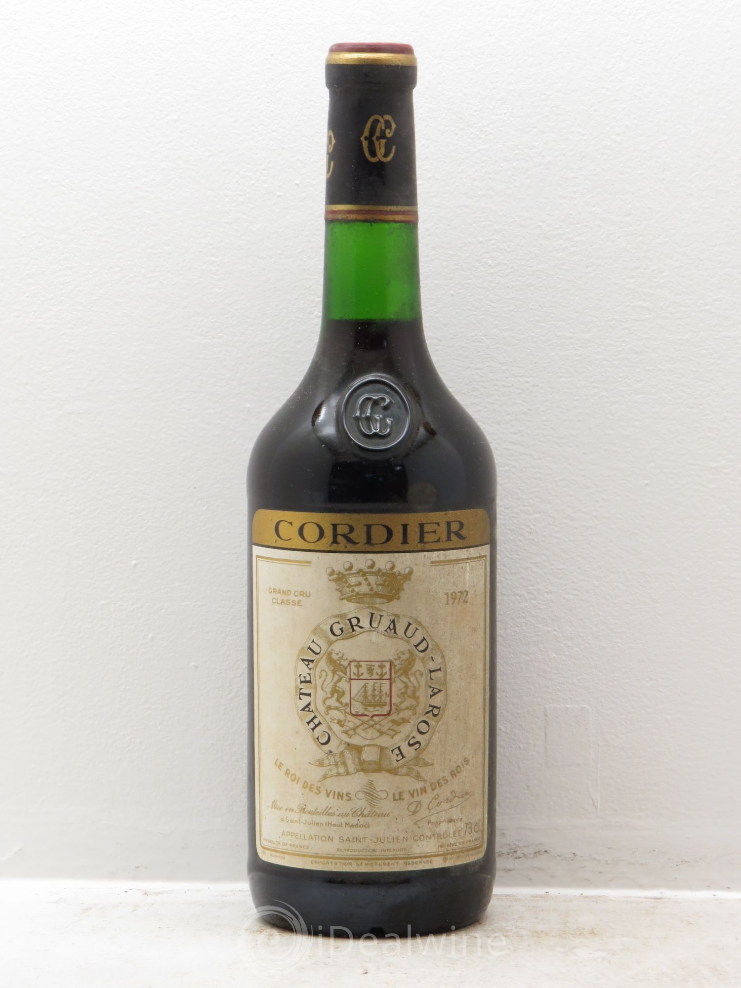 Château Gruaud Larose 2ème Grand Cru Classé 1972 - Lot de 1 bouteille - 0