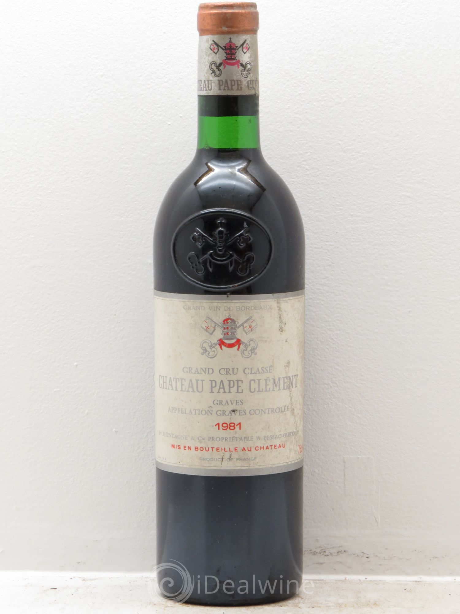 Château Pape Clément Cru Classé de Graves 1981 - Lot de 6 bouteilles - 0