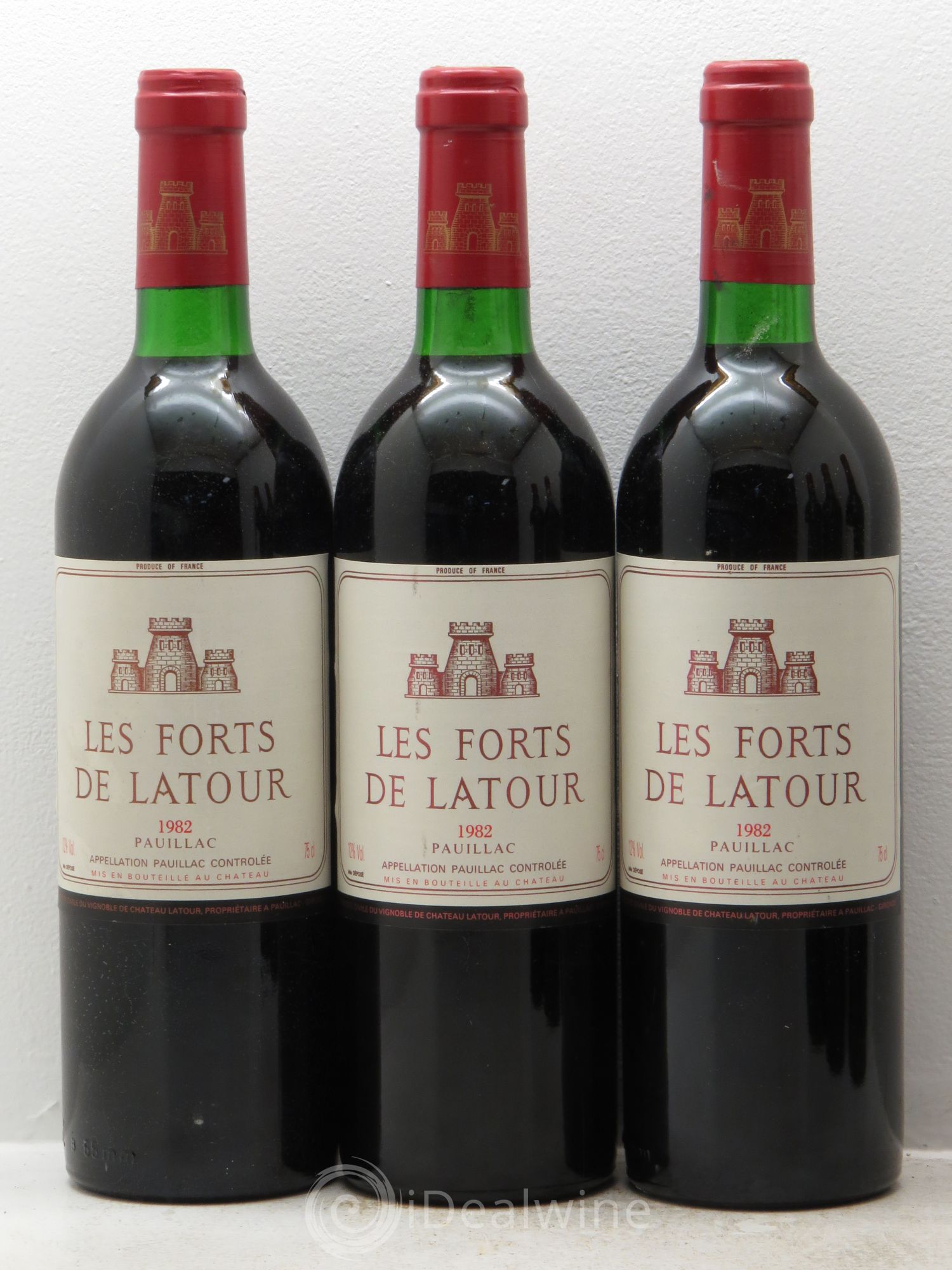 Les Forts de Latour Second Vin 1982 - Lot de 6 bouteilles - 1