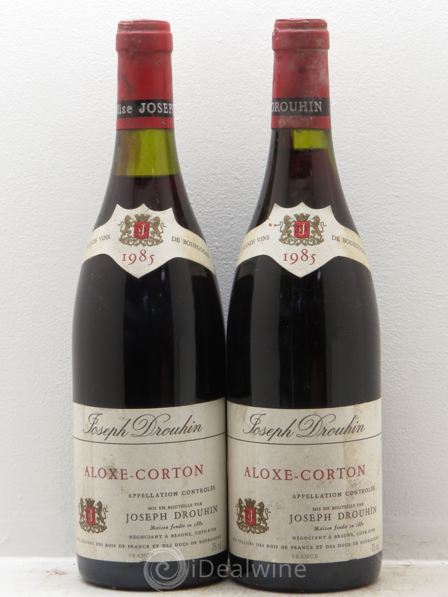 Aloxe-Corton J.Drouhin 1985 - Lot de 2 bouteilles - 0