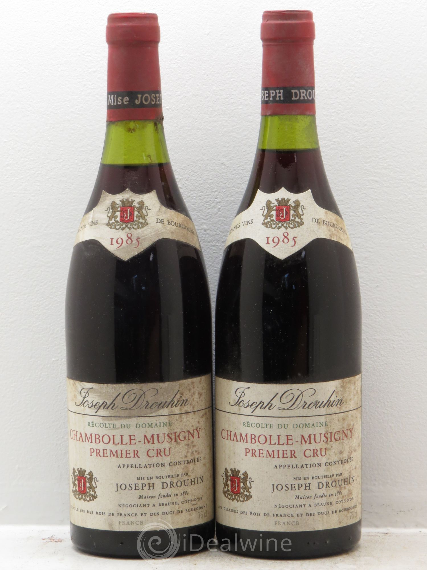 Chambolle-Musigny 1er Cru 1985 - Lot de 2 bouteilles - 0