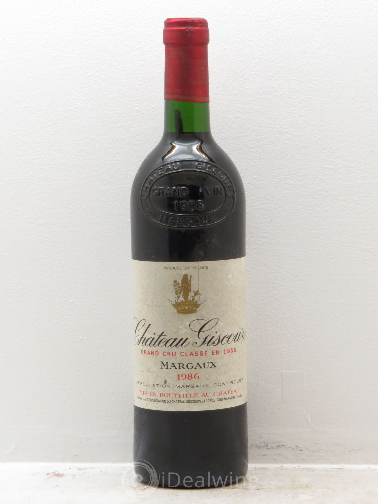 Château Giscours 3ème Grand Cru Classé 1986 - Lot de 1 bouteille - 0