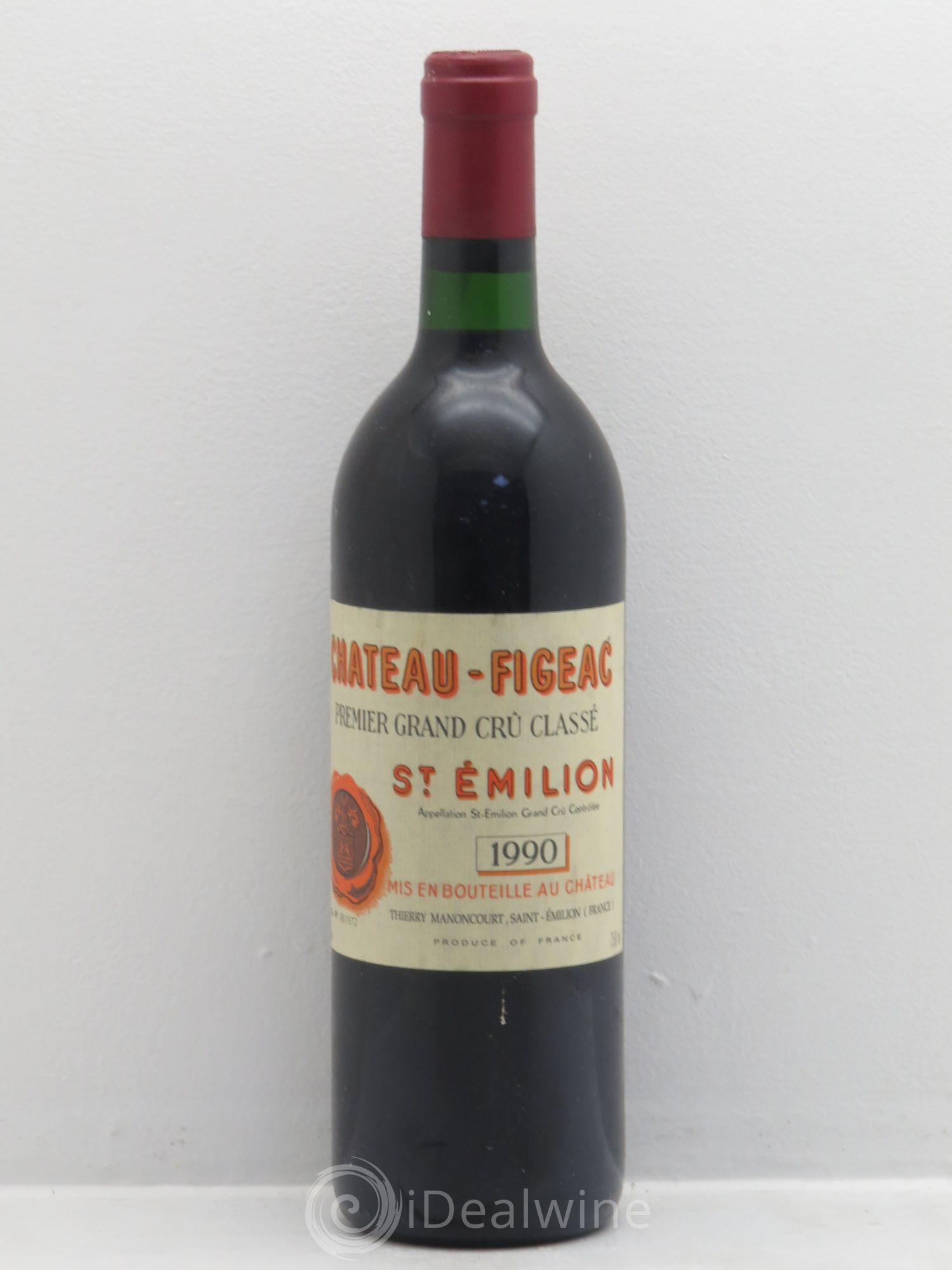 Château Figeac 1er Grand Cru Classé A 1990 - Lot de 6 bouteilles - 0