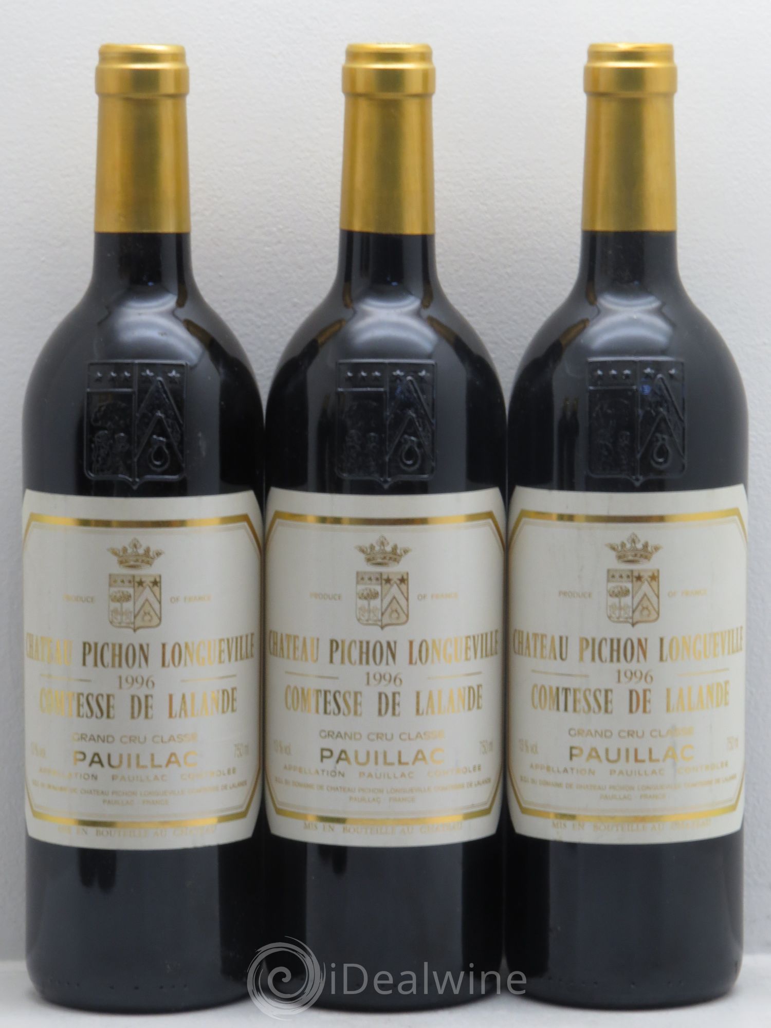 Château Pichon Longueville Comtesse de Lalande 2ème Grand Cru Classé 1996 - Lot de 12 bouteilles - 3