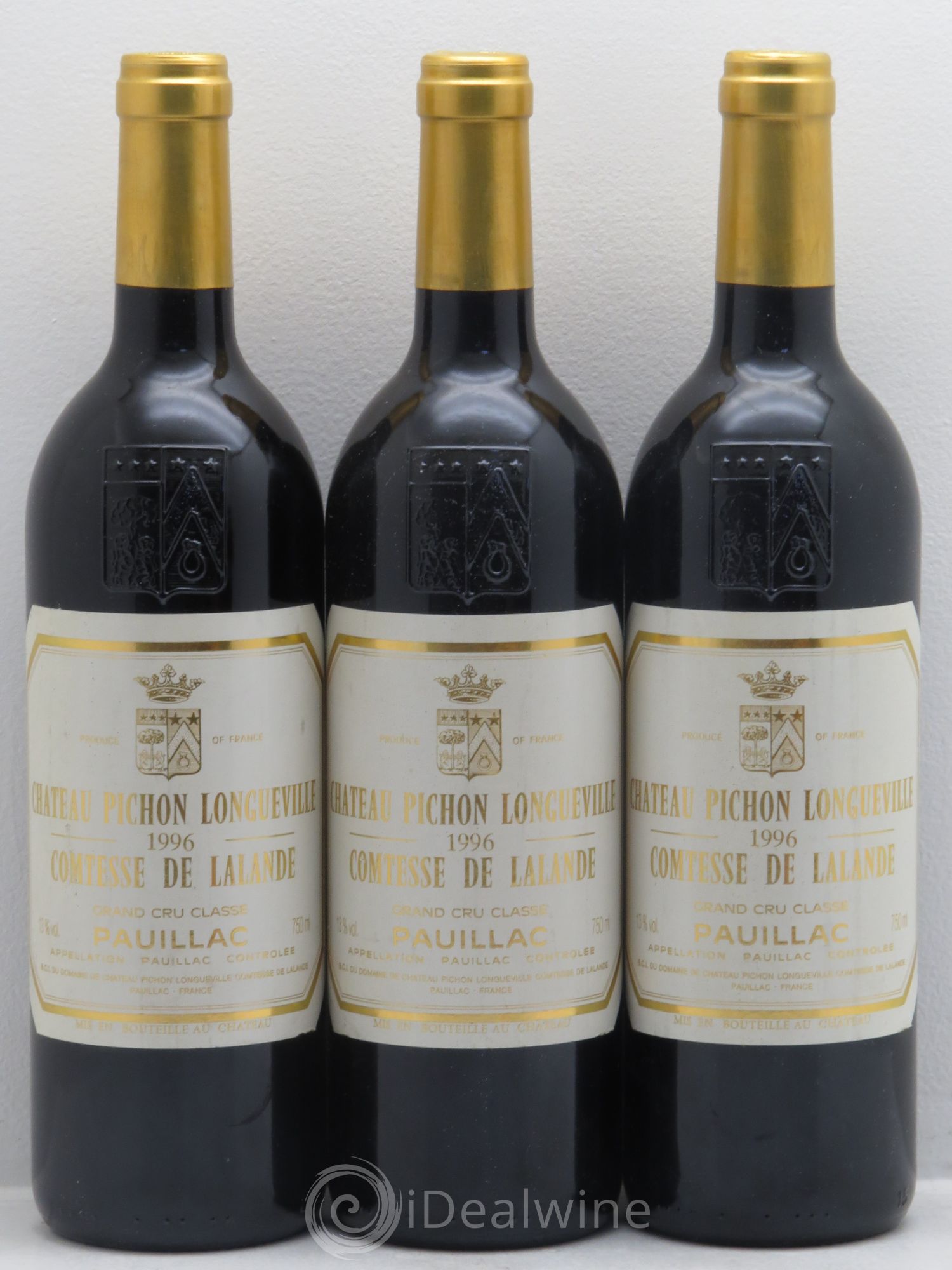 Château Pichon Longueville Comtesse de Lalande 2ème Grand Cru Classé 1996 - Lot de 12 bouteilles - 4