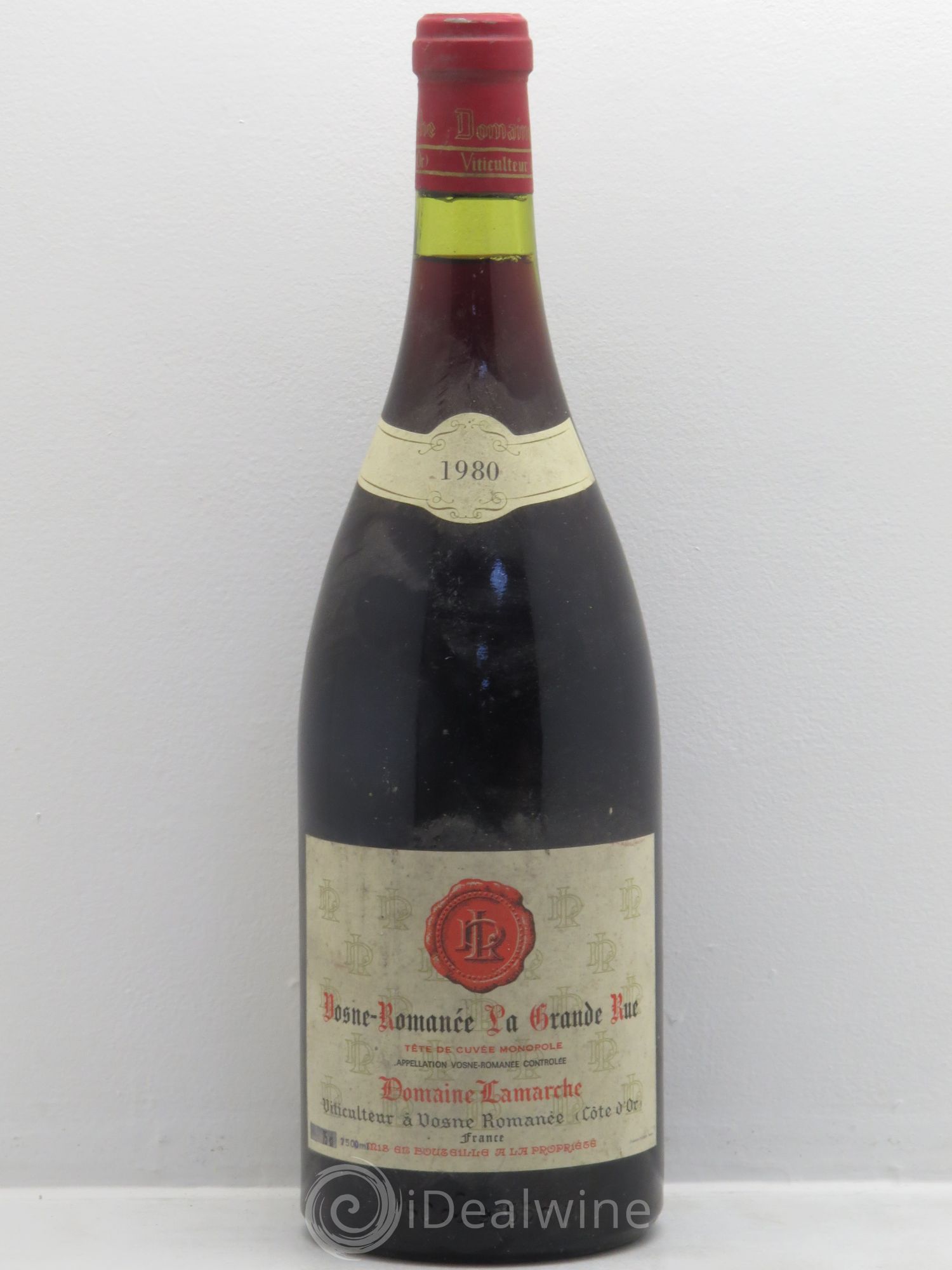 Vosne-Romanée Lamarche (Domaine) Tête de cuvée La Grande Rue 1980 - Lot de 1 magnum - 0