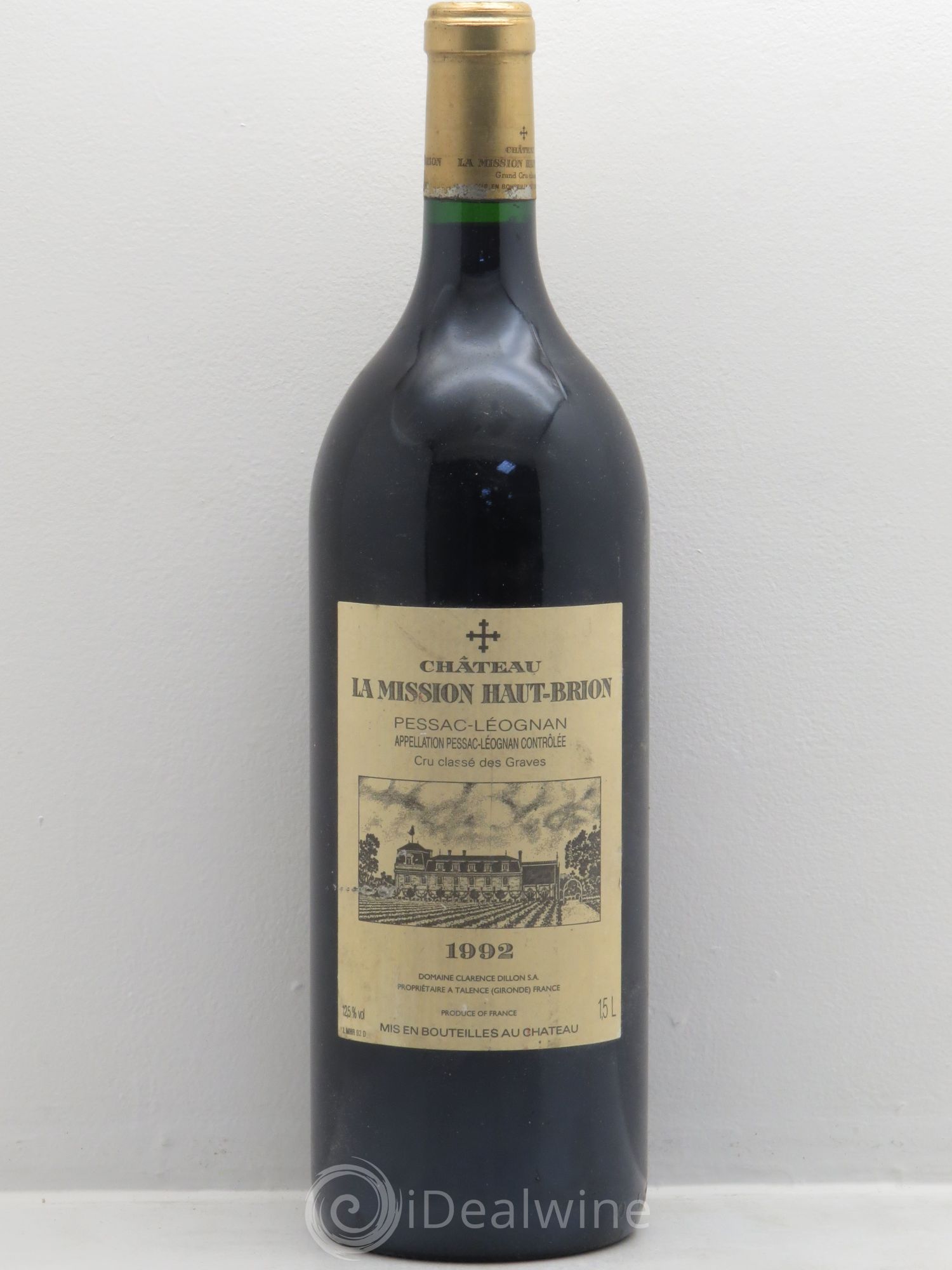 Château la Mission Haut-Brion Cru Classé de Graves 1992 - Lot de 1 magnum - 0