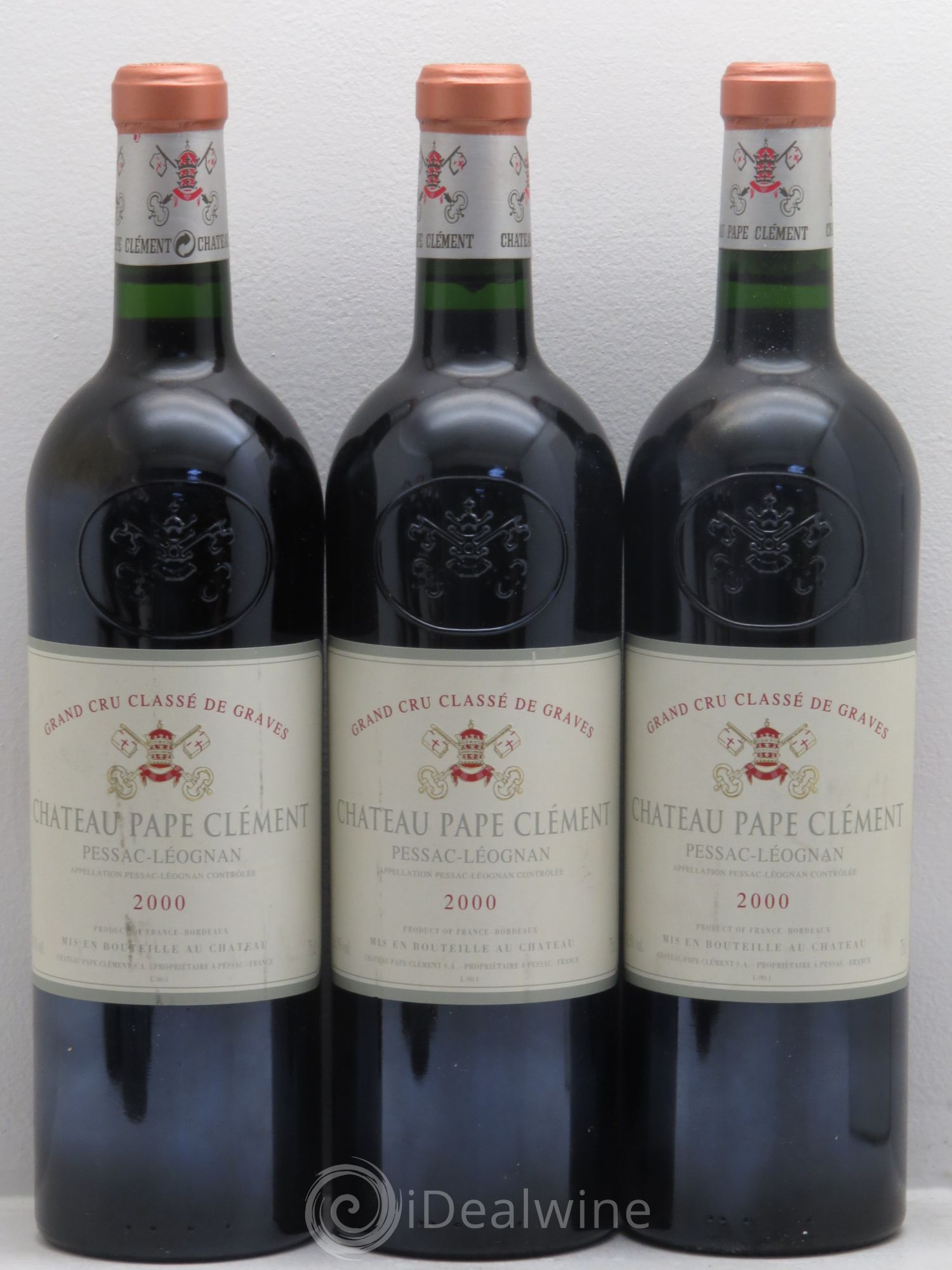 Château Pape Clément Cru Classé de Graves 2000 - Lot de 12 bouteilles - 2