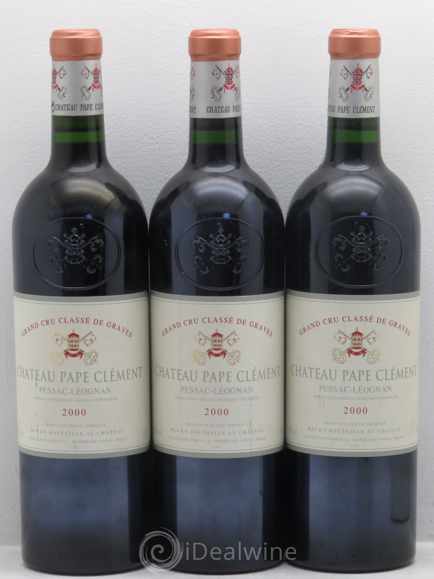 Château Pape Clément Cru Classé de Graves 2000 - Lot de 12 bouteilles - 4