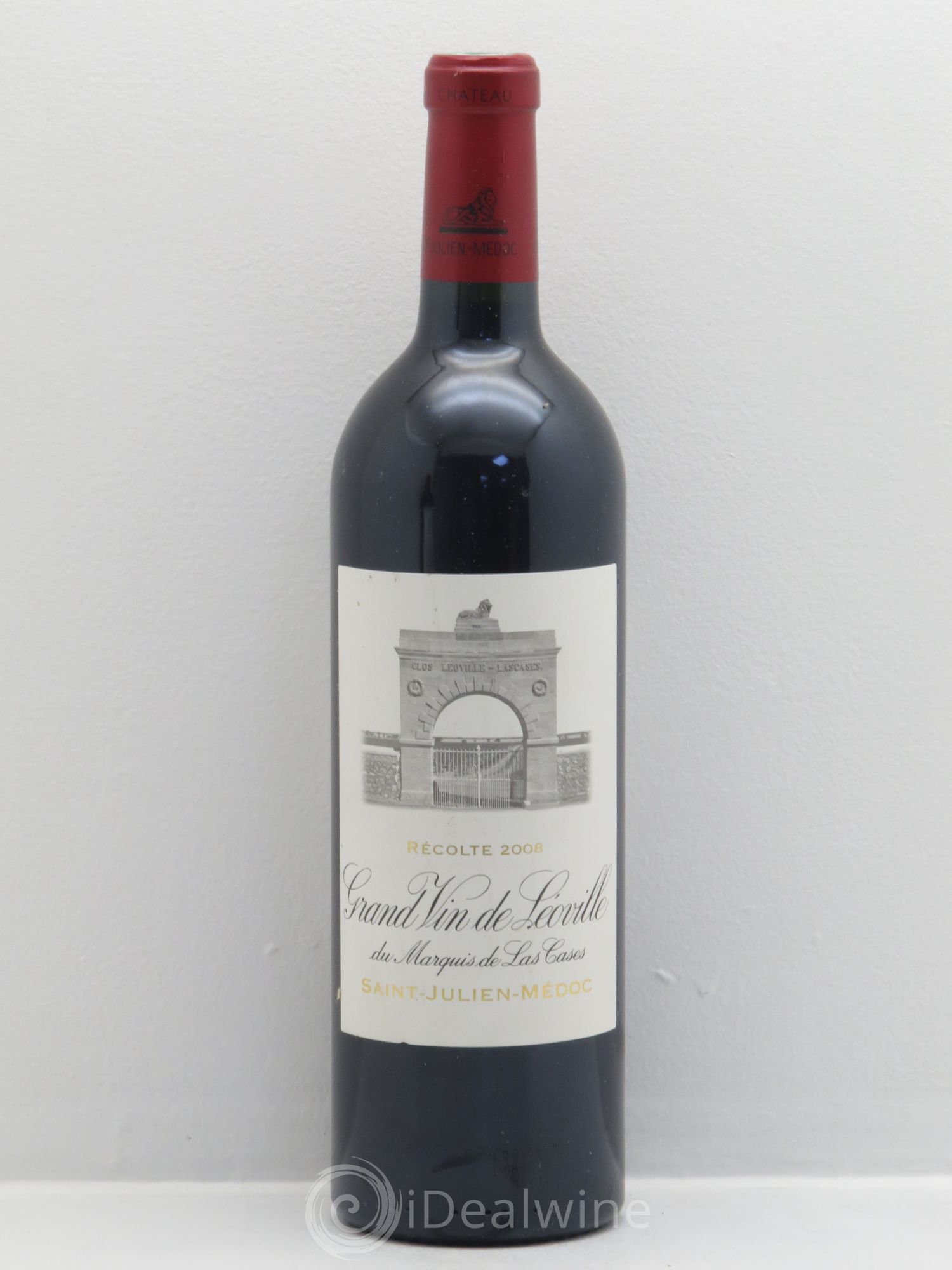Château Léoville Las Cases 2ème Grand Cru Classé 2008 - Lot de 6 bouteilles - 0