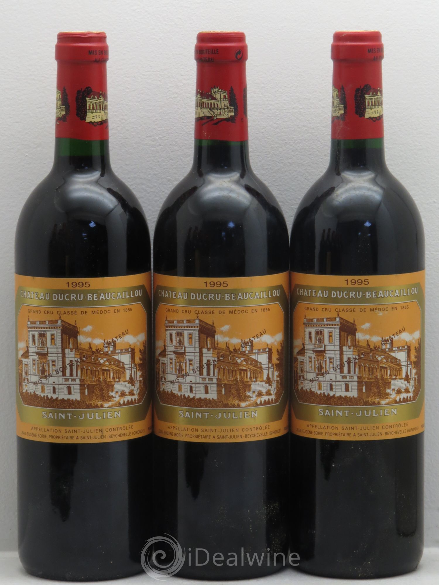 Château Ducru Beaucaillou 2ème Grand Cru Classé 1995 - Lot de 12 bouteilles - 1