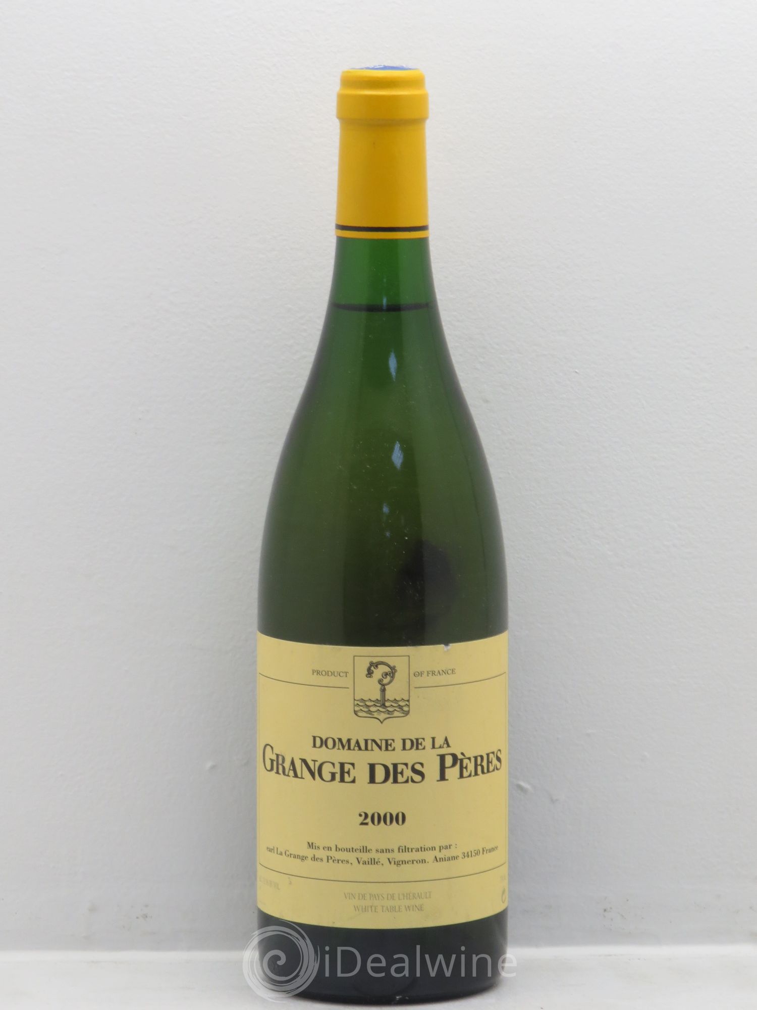 Pays d'Hérault Grange des Pères Laurent Vaillé 2000 - Lot de 1 bouteille - 0
