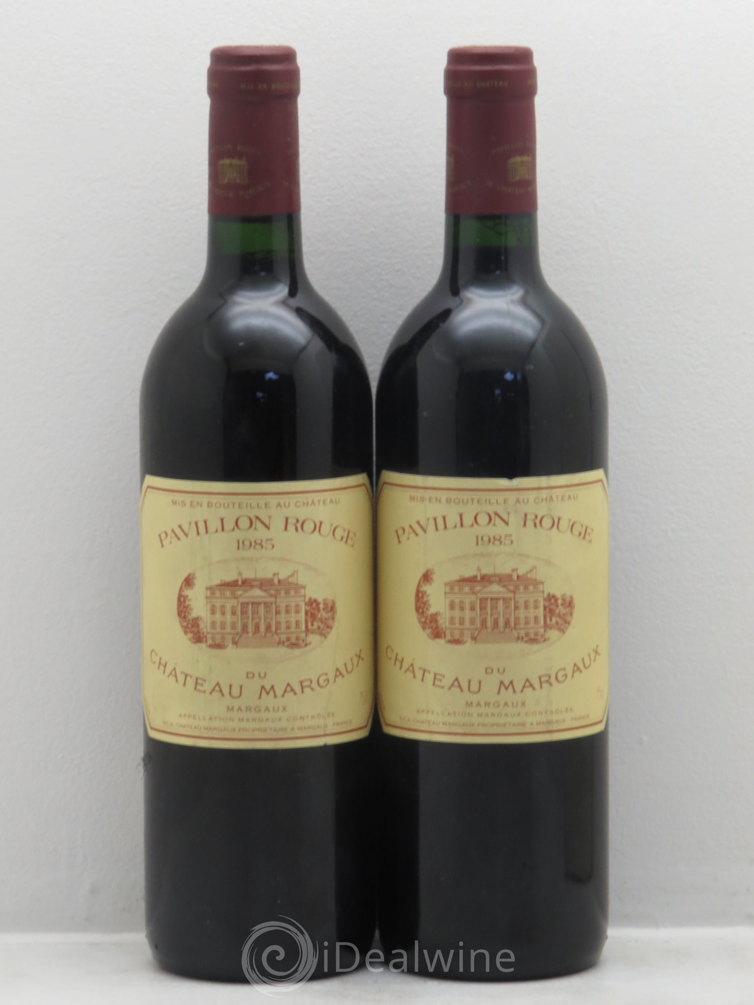 Pavillon Rouge du Château Margaux Second Vin 1985 - Lot de 2 bouteilles - 0