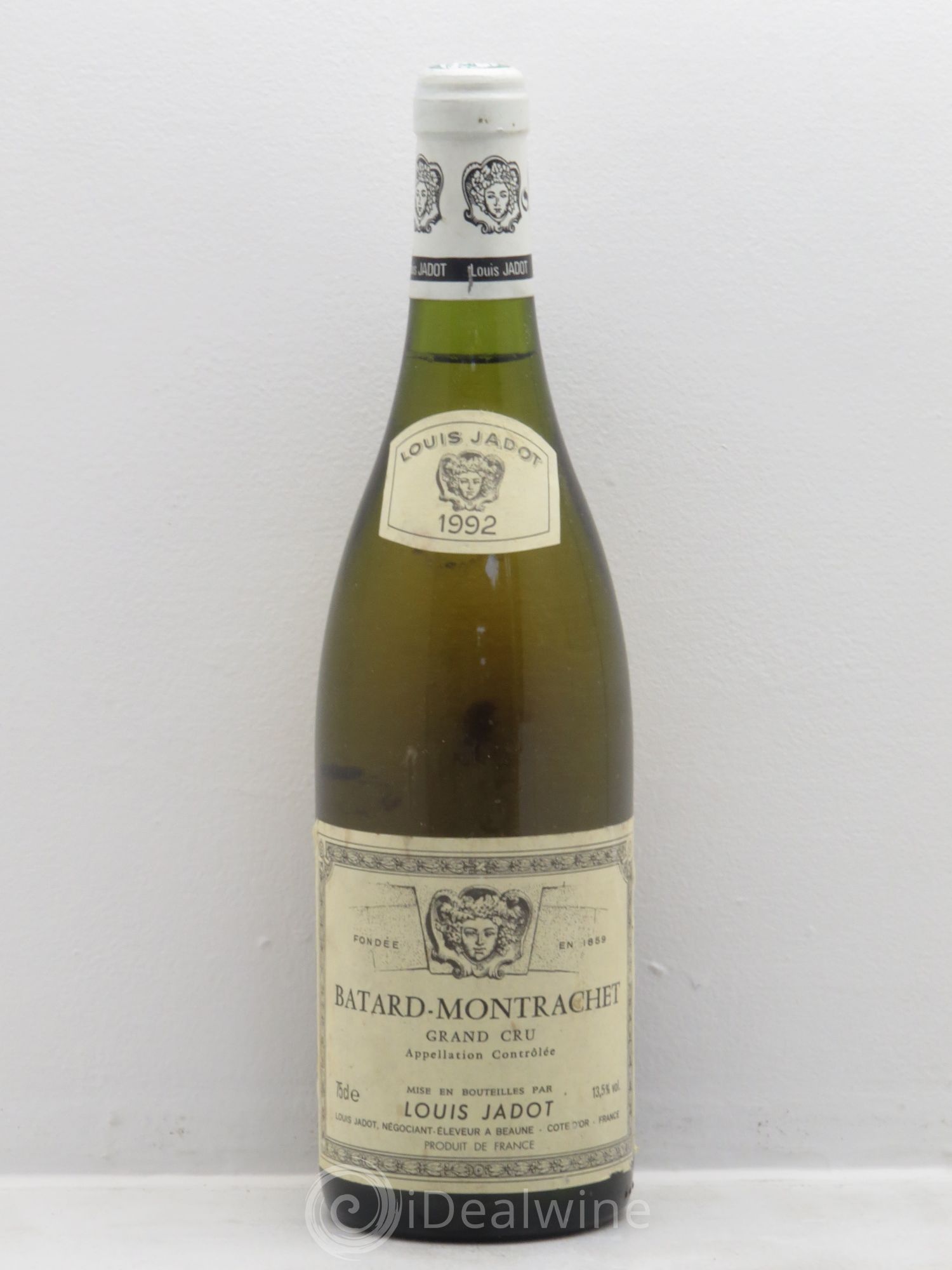 Bâtard-Montrachet Grand Cru Maison Louis Jadot 1992 - Lot de 1 bouteille - 0