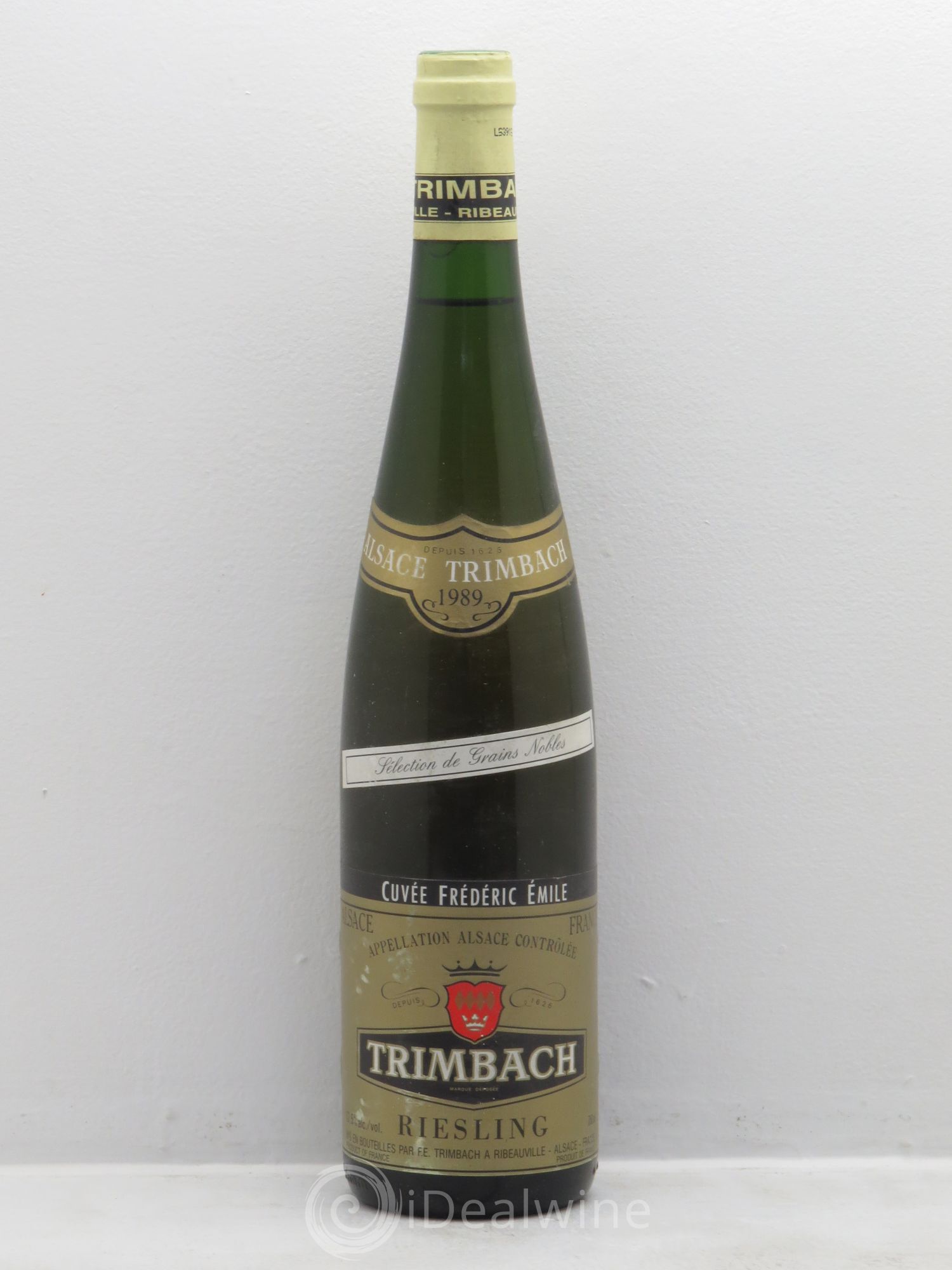 Alsace Riesling Cuvée Frédéric Emile Trimbach (Domaine) Sélection de grains nobles 1989 - Posten von 1 Flasche - 0