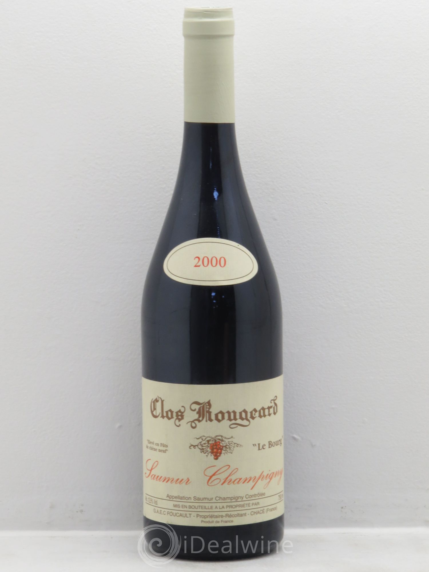 Saumur-Champigny Le Bourg Clos Rougeard 2000 - Lot de 1 bouteille - 0