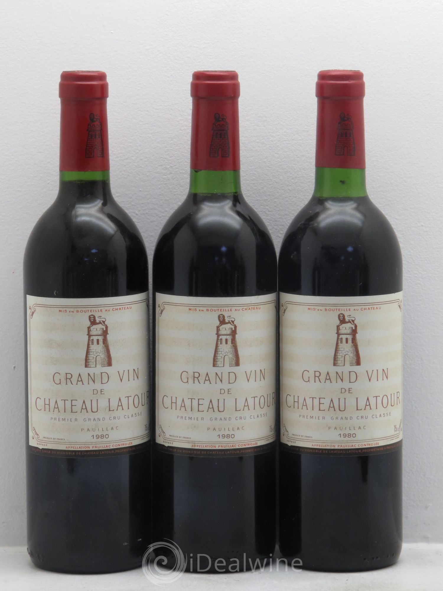 Château Latour 1er Grand Cru Classé 1980 - Lot de 12 bouteilles - 2