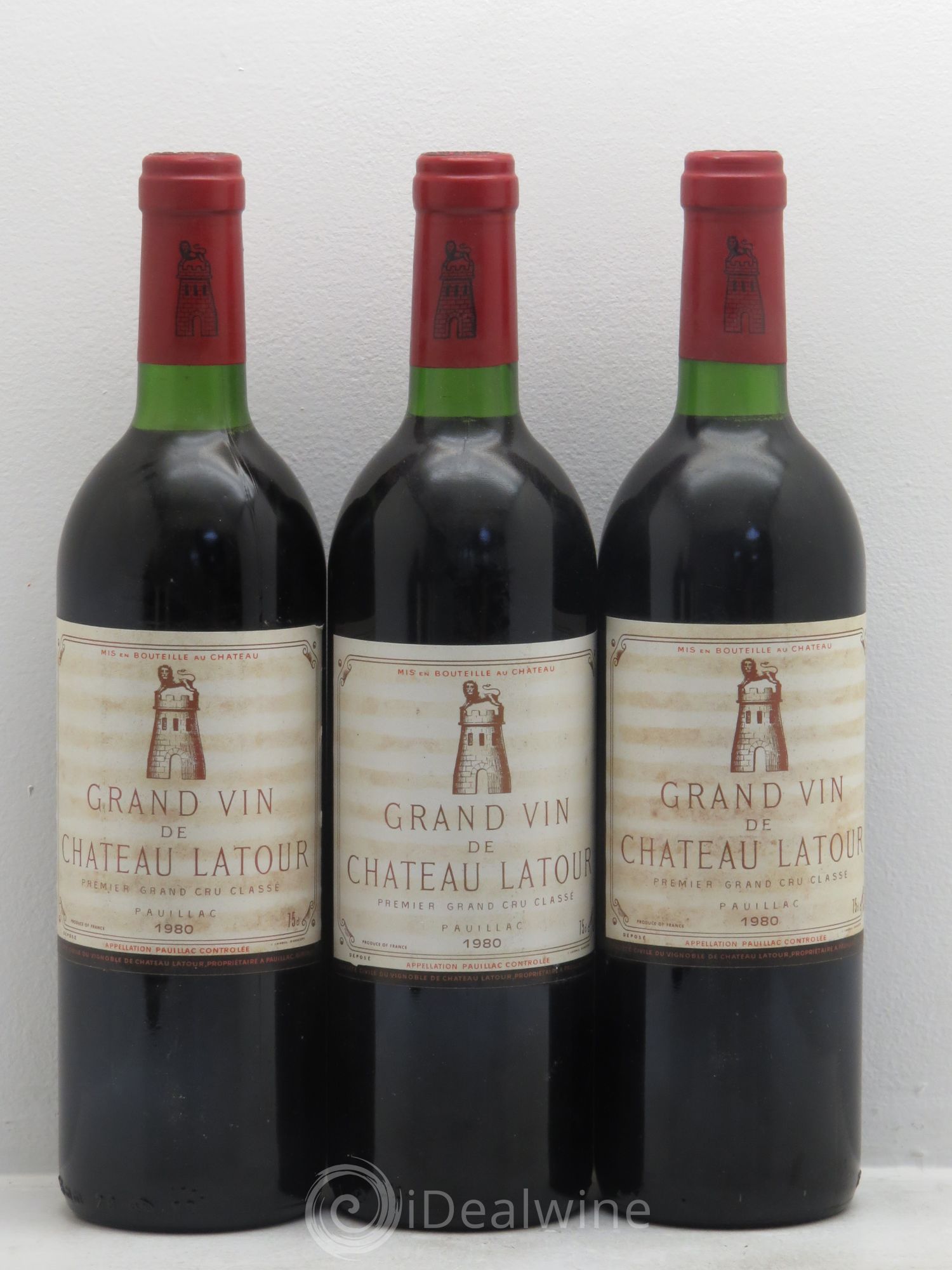 Château Latour 1er Grand Cru Classé 1980 - Lot de 12 bouteilles - 3