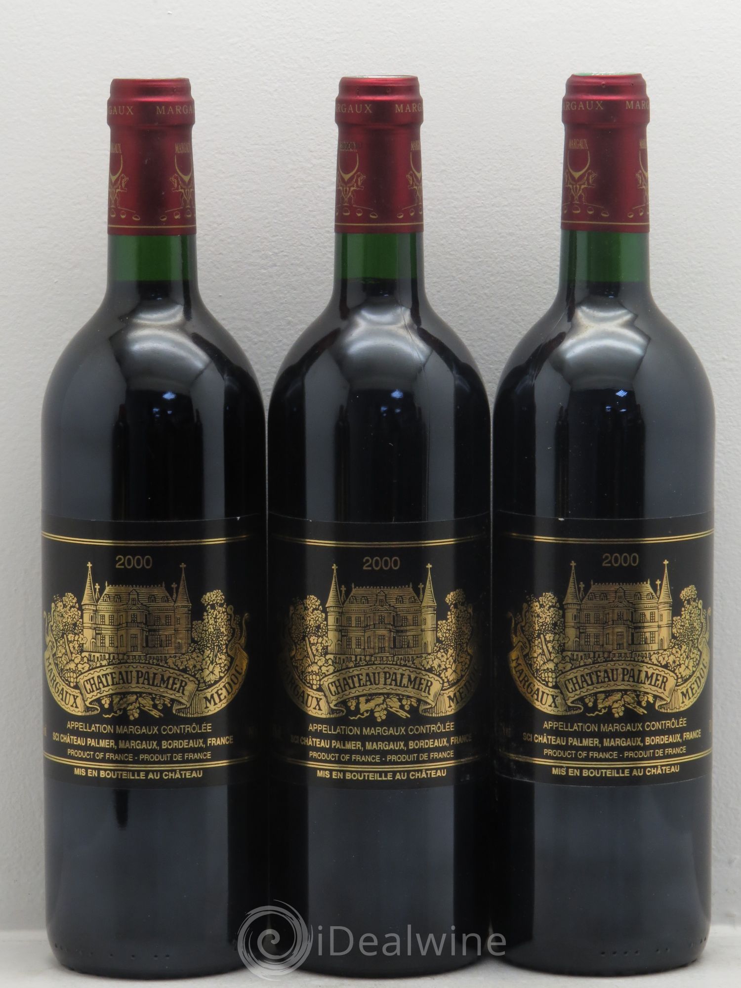 Château Palmer 3ème Grand Cru Classé 2000 - Lot de 6 bouteilles - 1