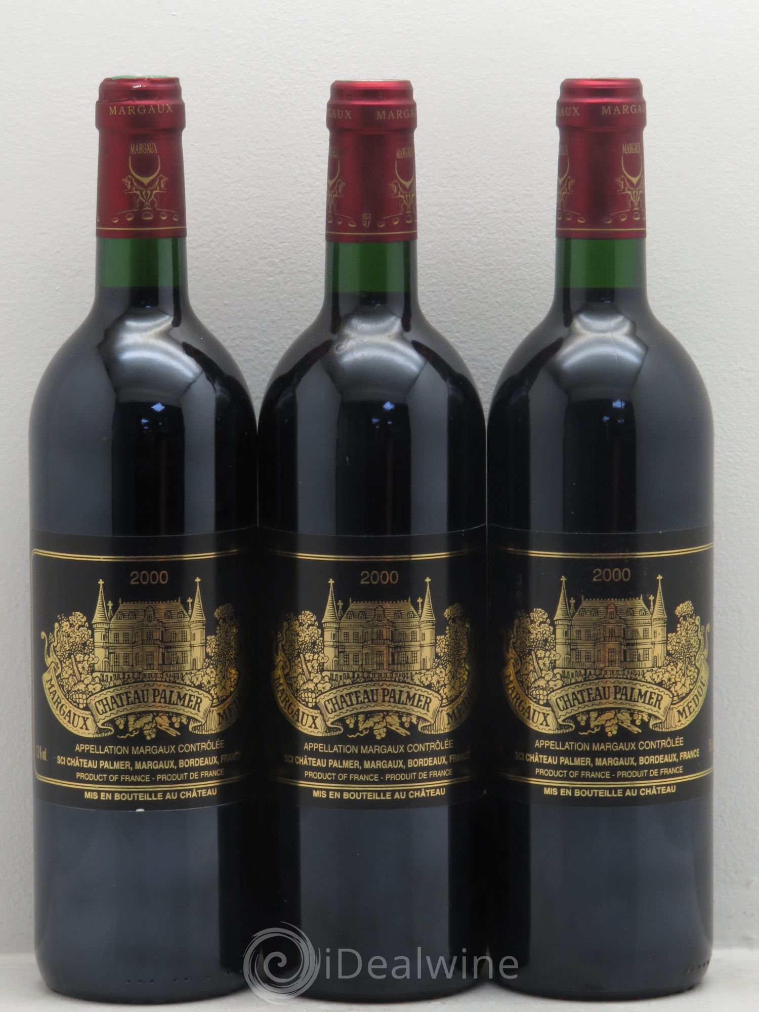Château Palmer 3ème Grand Cru Classé 2000 - Lot de 6 bouteilles - 2