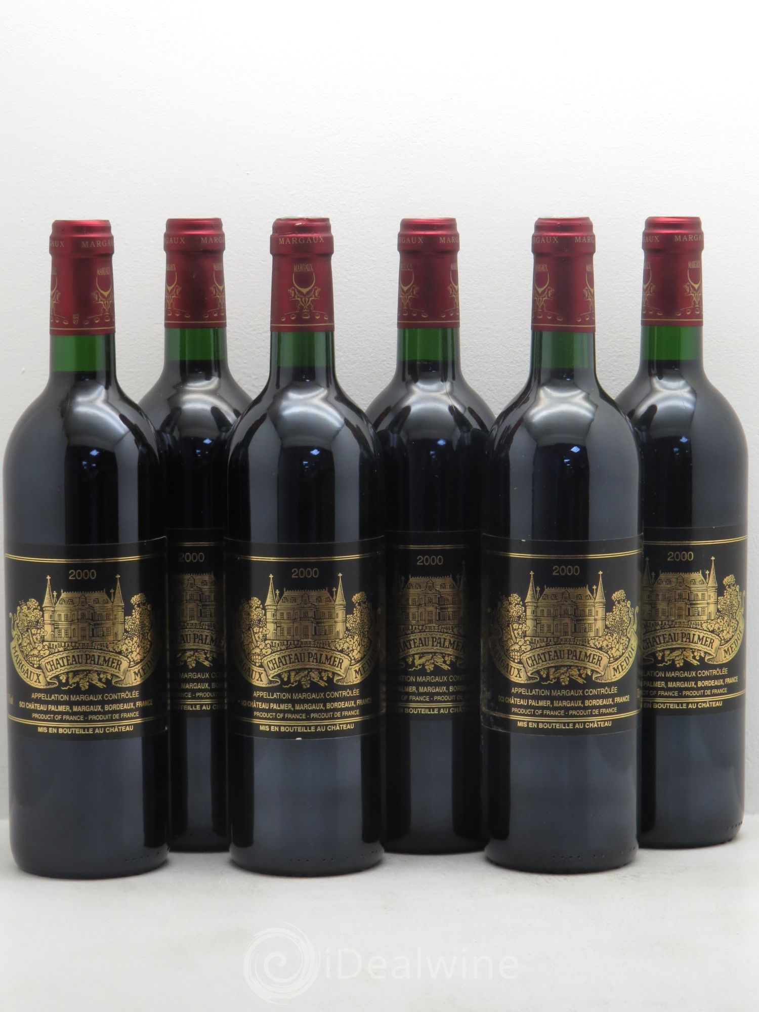 Château Palmer 3ème Grand Cru Classé 2000 - Lot de 6 bouteilles - 0