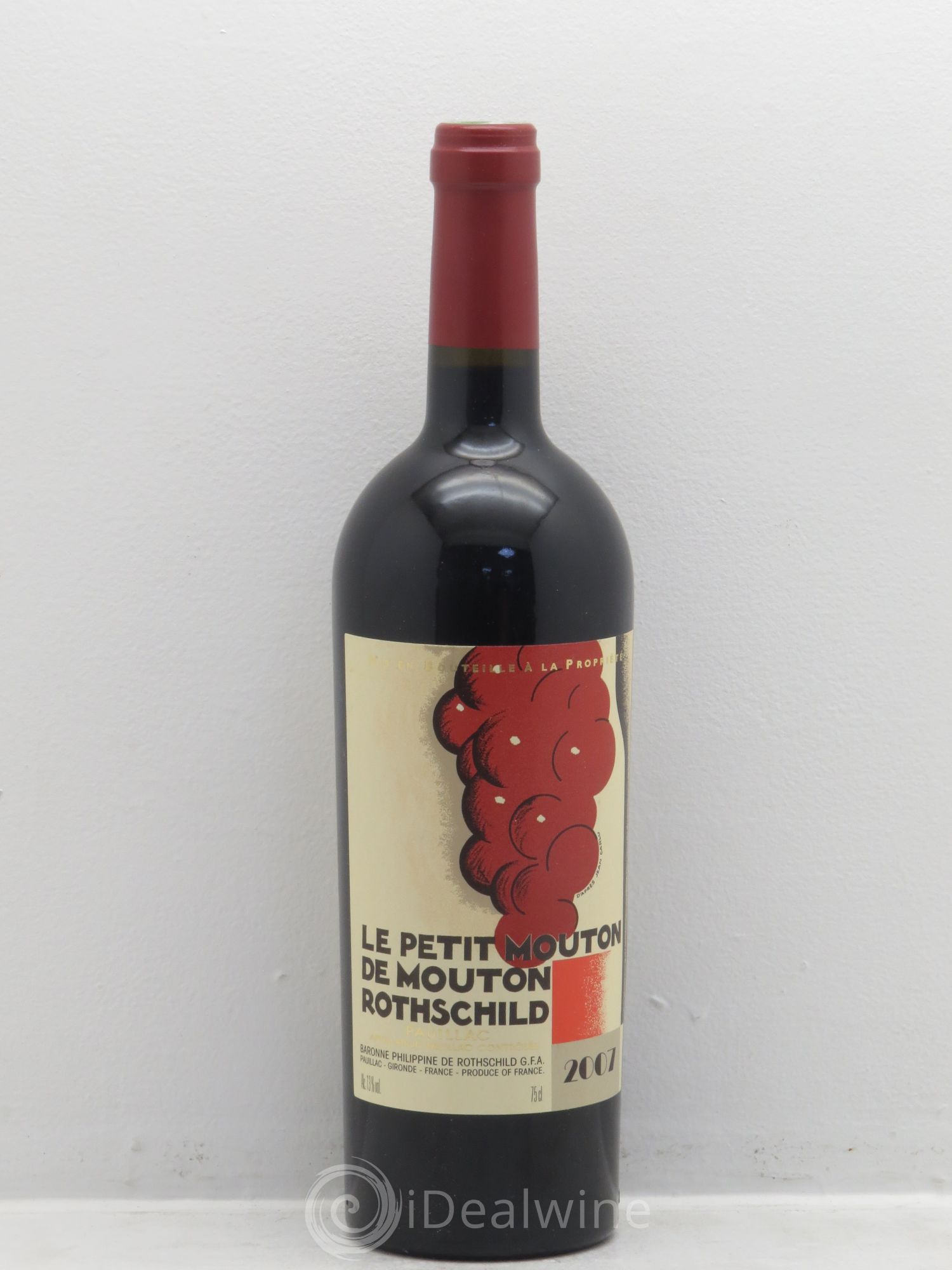 Petit Mouton Second Vin 2007 - Lot de 6 bouteilles - 0