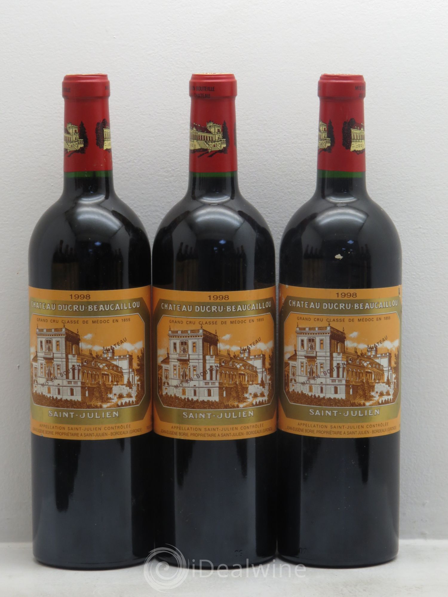 Château Ducru Beaucaillou 2ème Grand Cru Classé 1998 - Lot de 12 bouteilles - 1