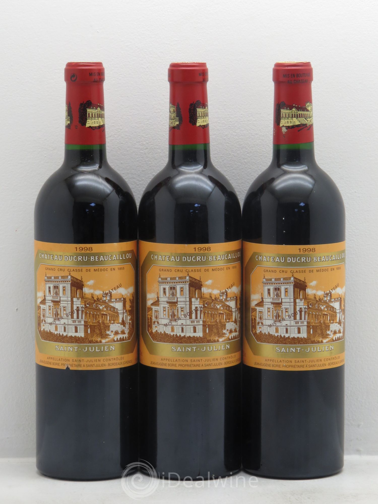 Château Ducru Beaucaillou 2ème Grand Cru Classé 1998 - Lot de 12 bouteilles - 4