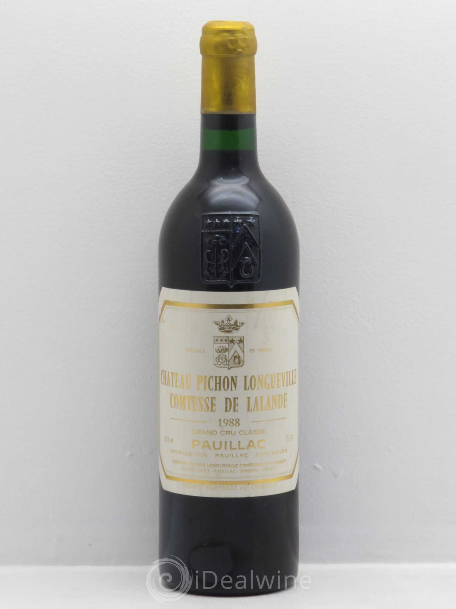 Château Pichon Longueville Comtesse de Lalande 2ème Grand Cru Classé 1988 - Lot de 1 bouteille - 0