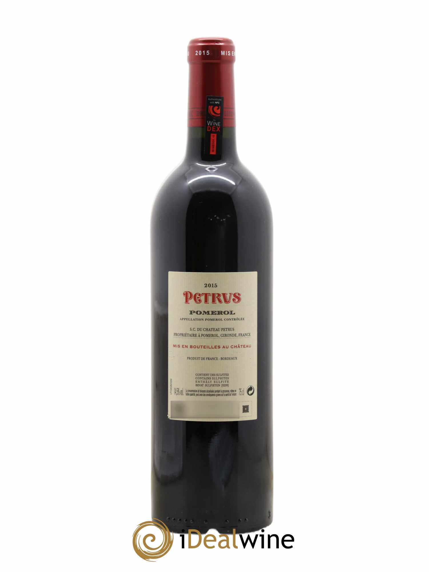 Petrus 2015 - Lot de 1 bouteille - 1